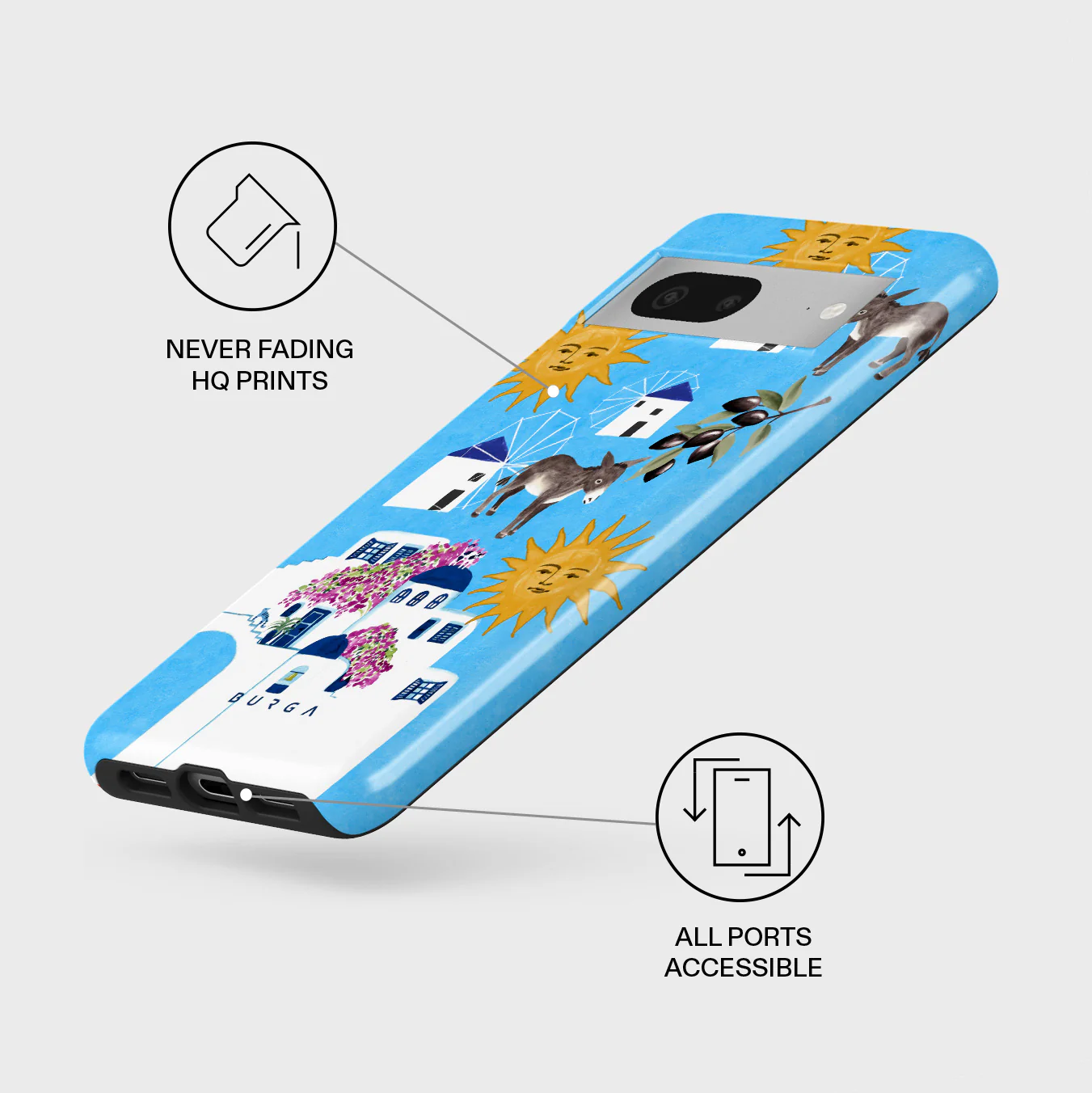 Kalimera - Google Pixel 7a Case - Image 3