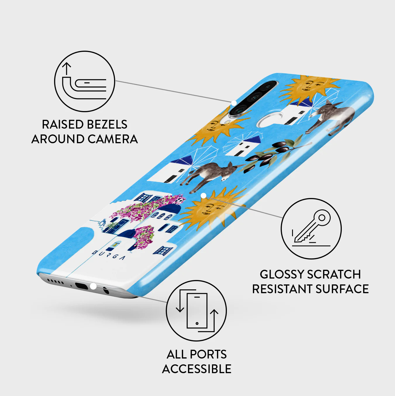 Kalimera - Huawei P30 Lite Case - Image 3