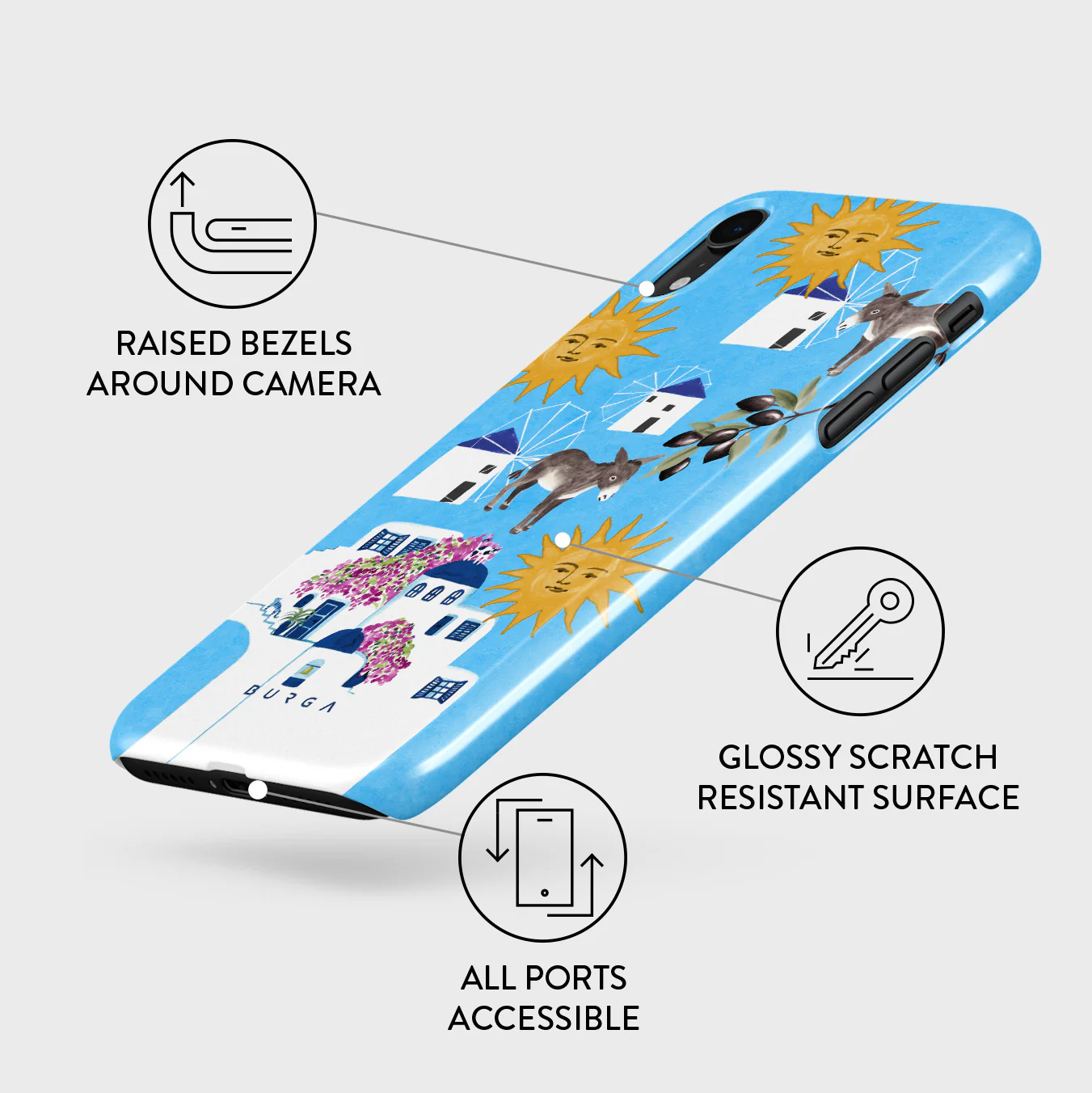 Kalimera - iPhone XR Case - Image 3