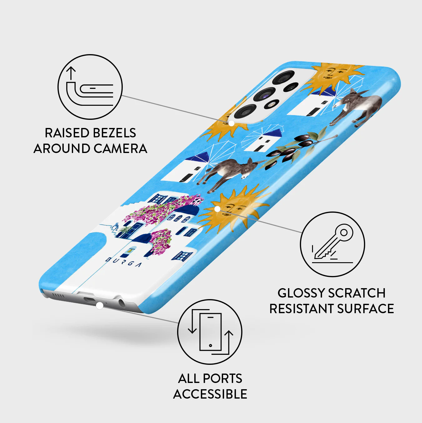 Kalimera - Samsung Galaxy A72 4G / 5G Case - Image 3