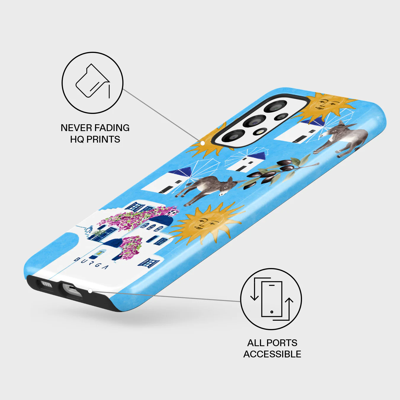 Kalimera - Samsung Galaxy A73 Case - Image 3