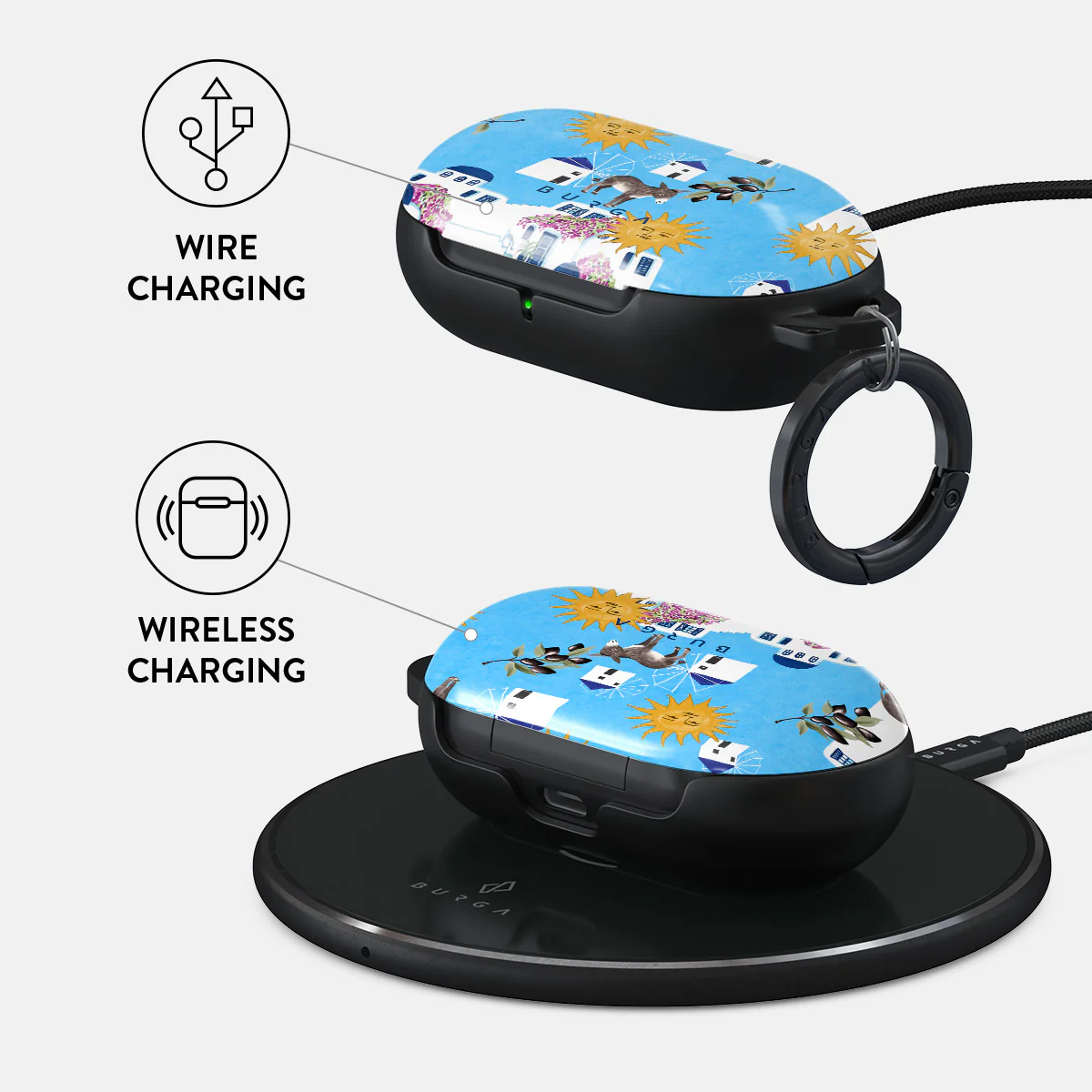 Kalimera - Samsung Galaxy Buds Plus Case - Image 3