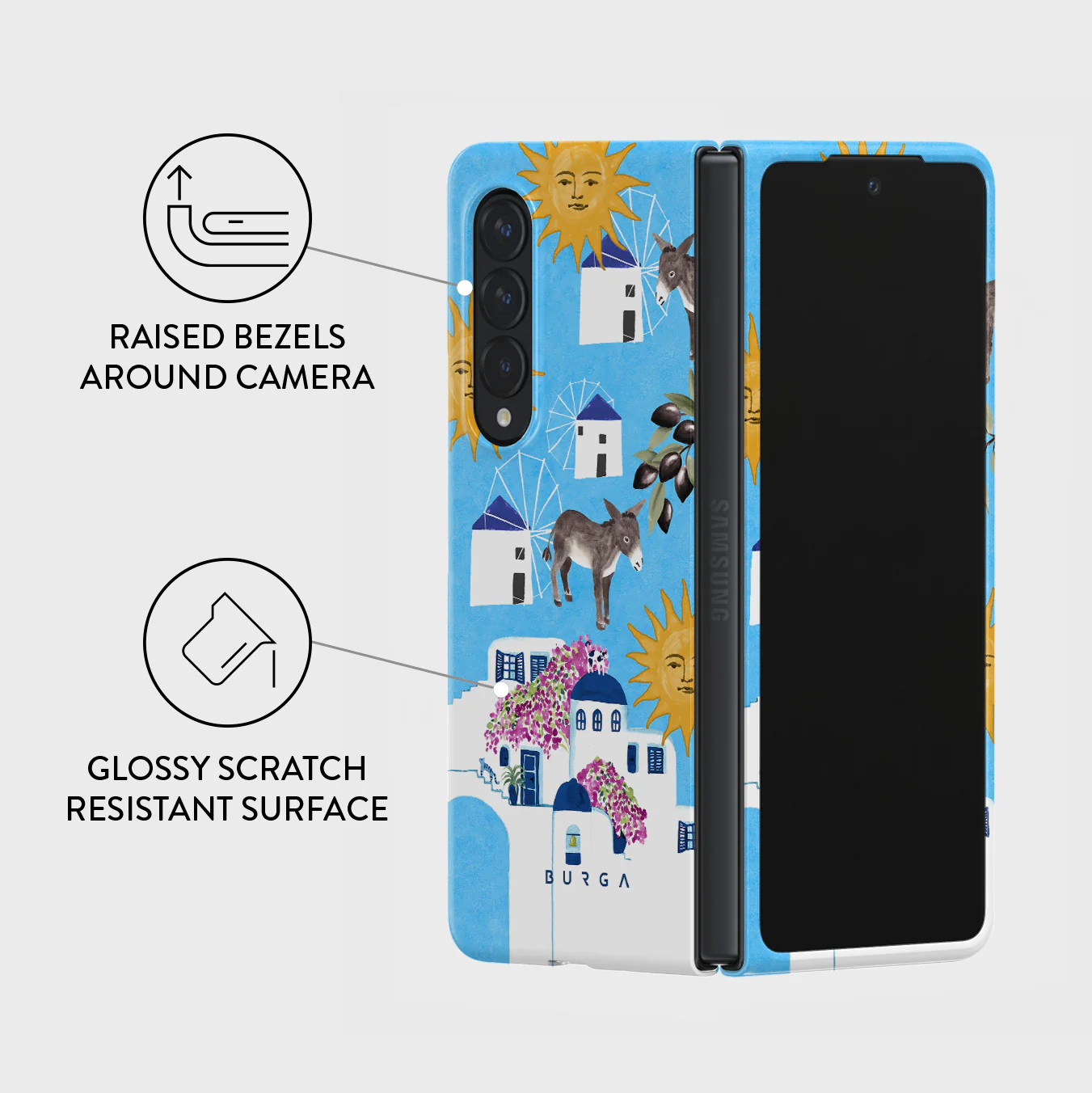 Kalimera - Samsung Galaxy Z Fold 3 Case - Image 3