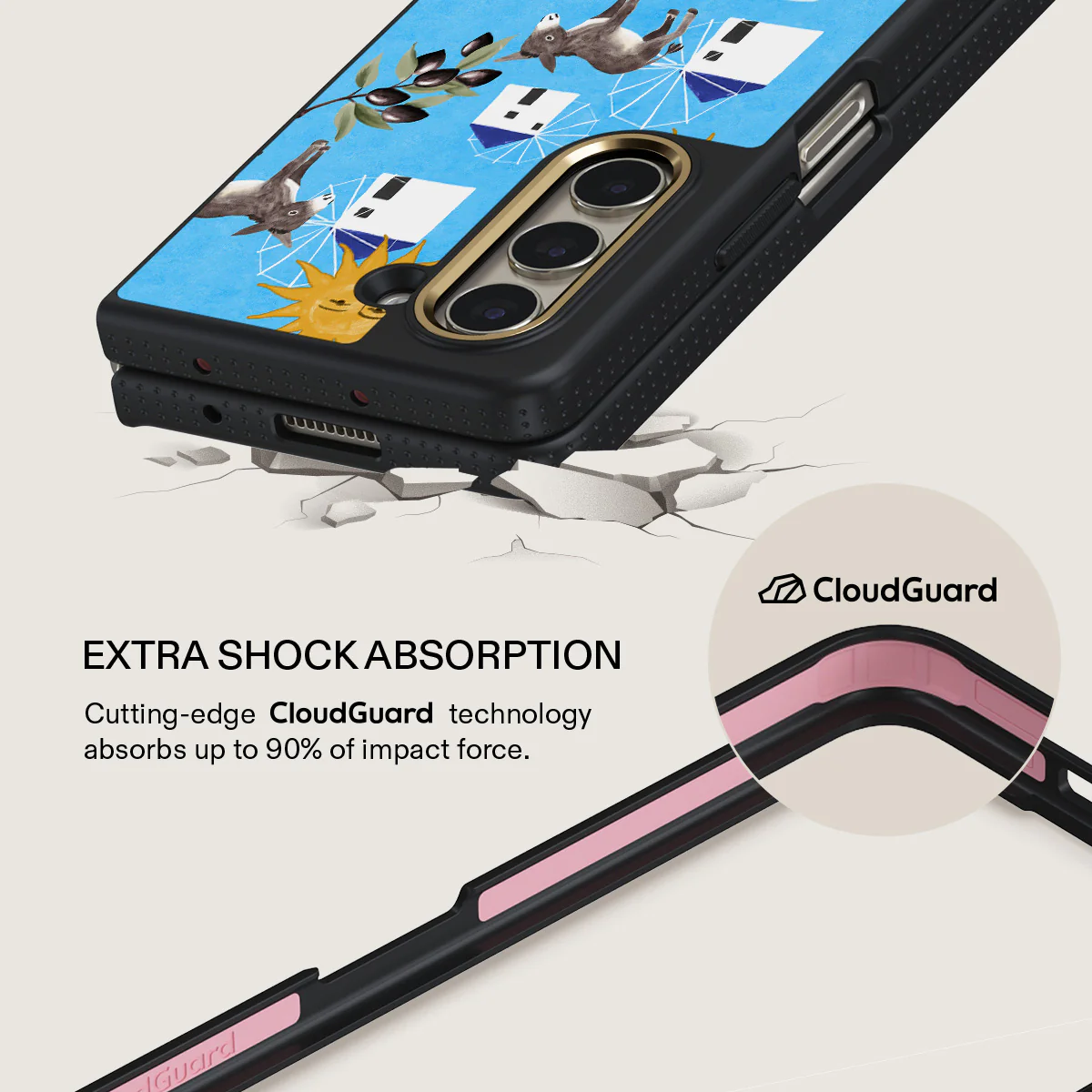 Kalimera - Samsung Galaxy Z Fold 5 Case - Image 3
