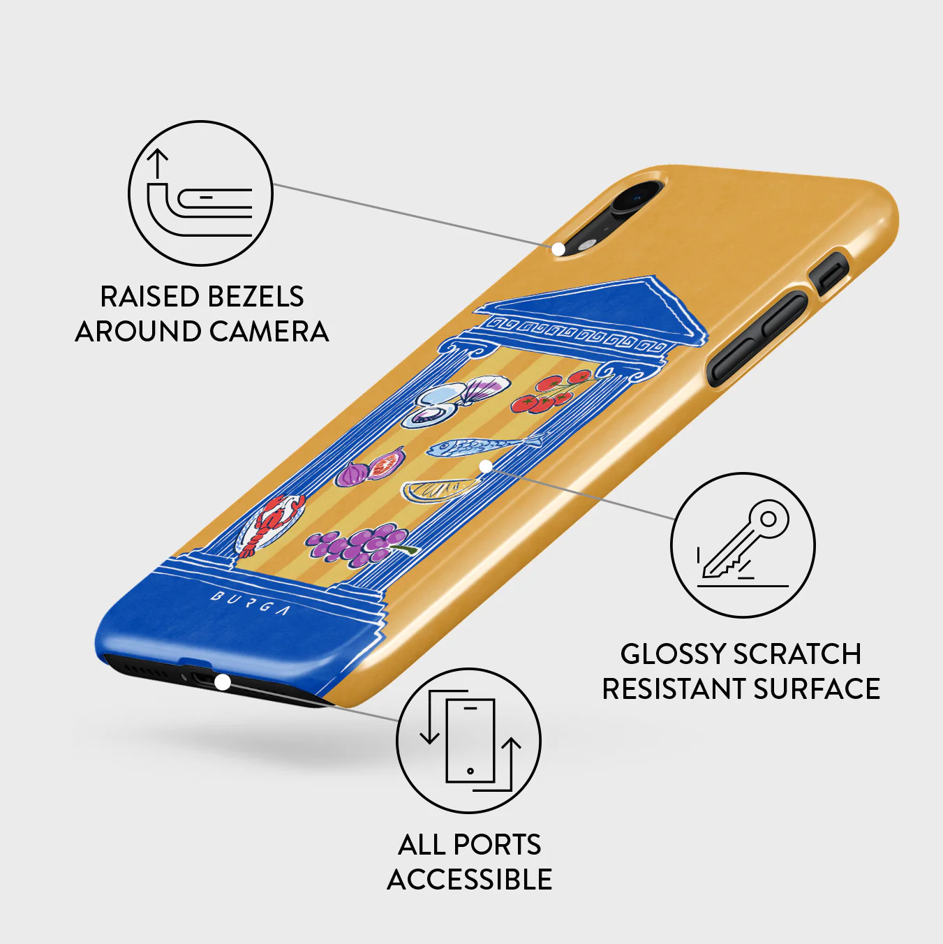 Kefi - iPhone XR Case - Image 3
