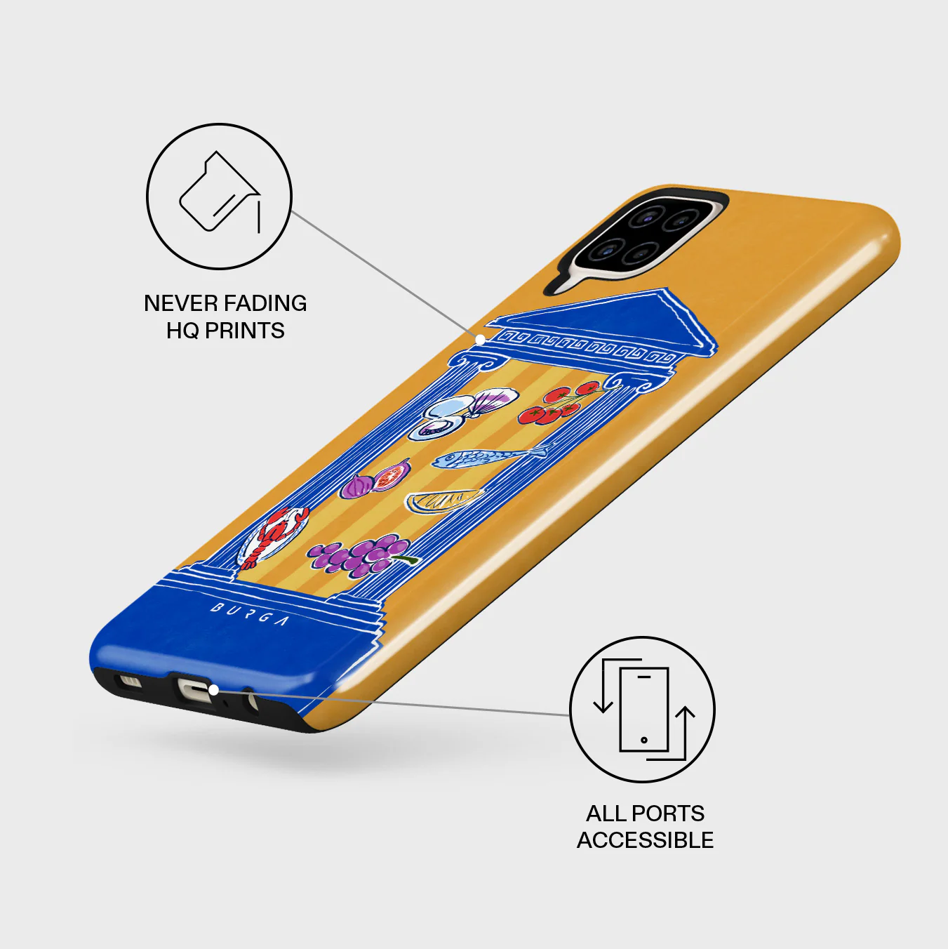 Kefi - Samsung Galaxy A12 4G Case - Image 3