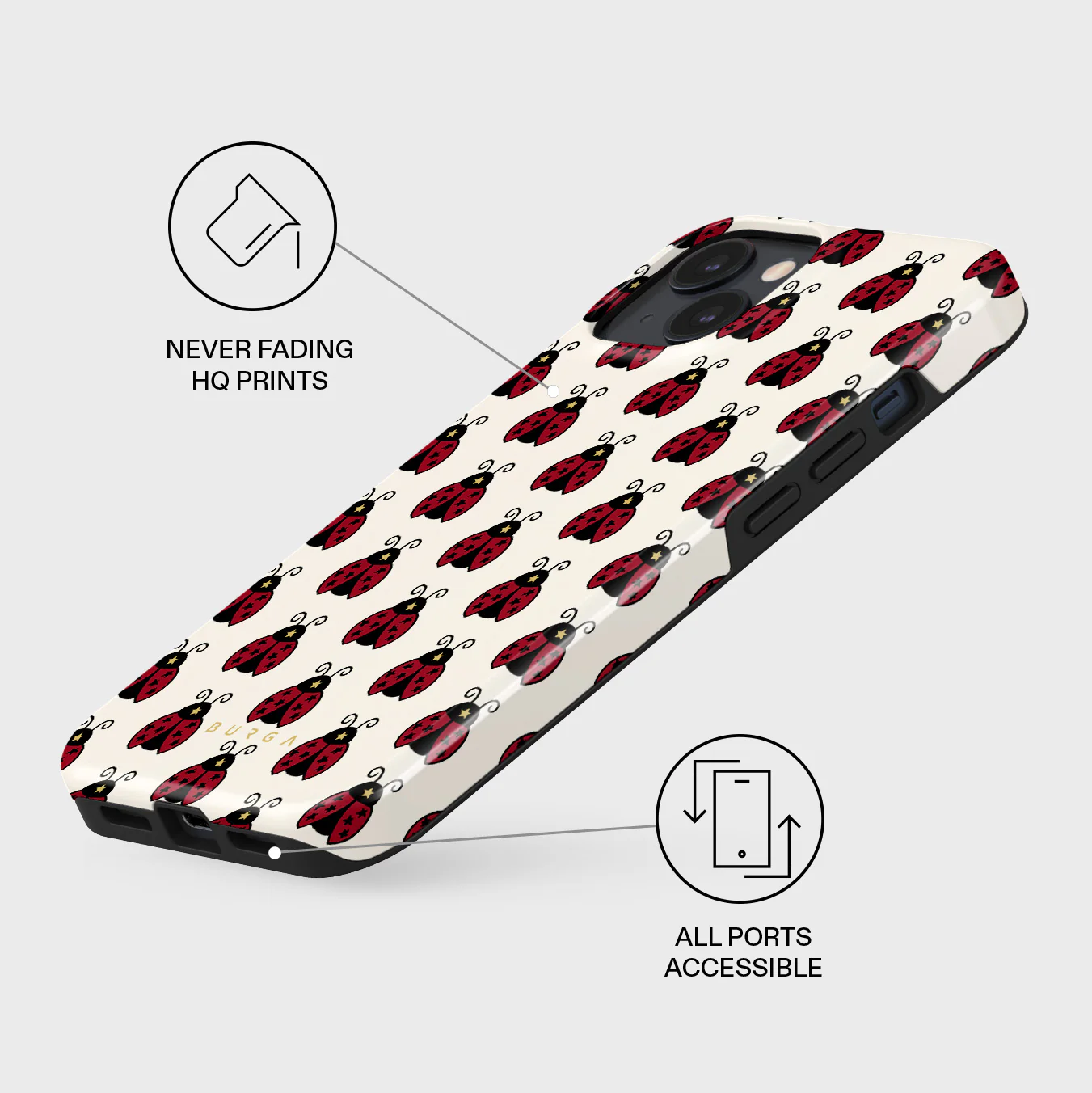 Lady Luck - iPhone 15 Plus Case - Image 3