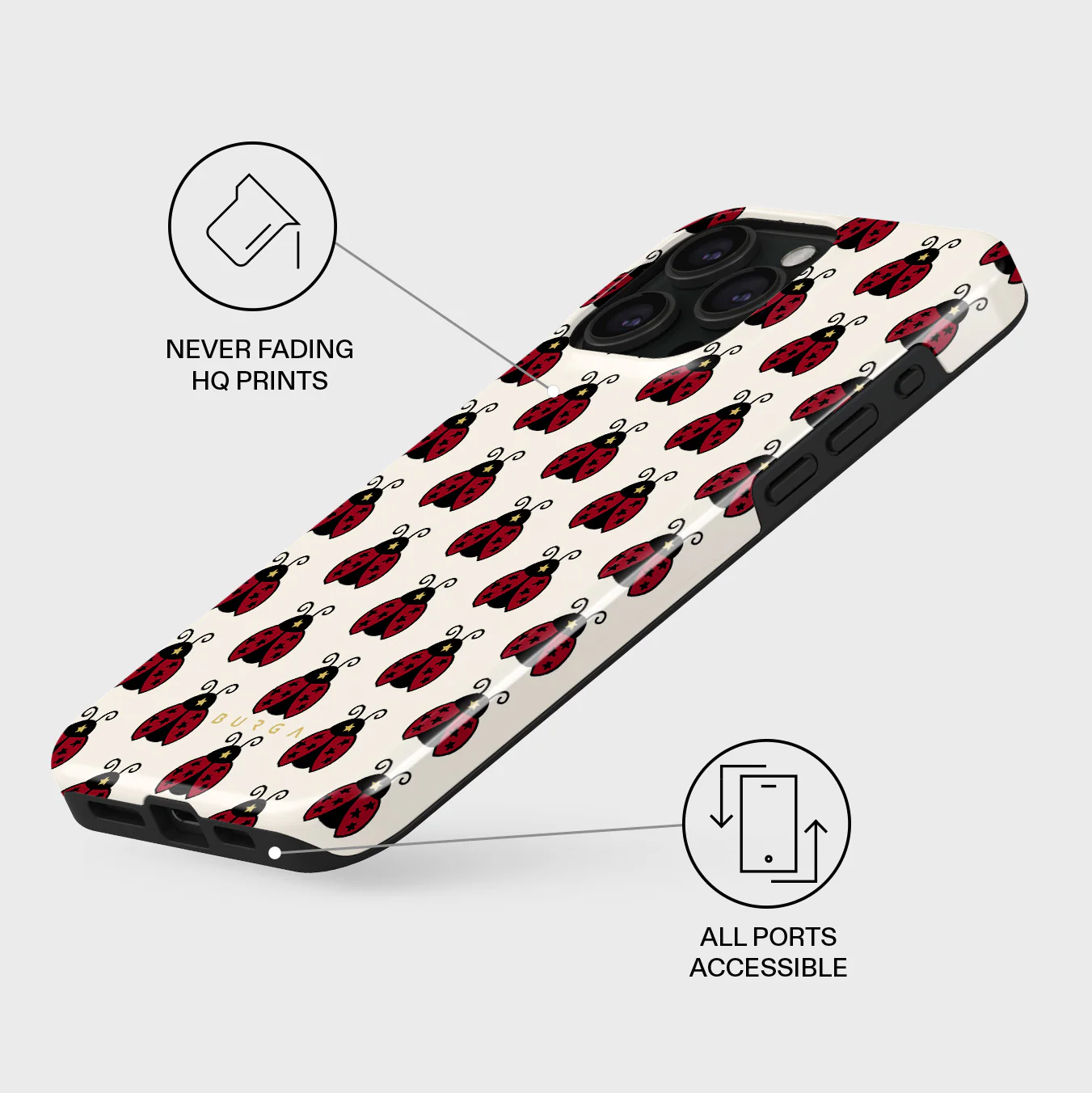 Lady Luck - iPhone 15 Pro Case - Image 3