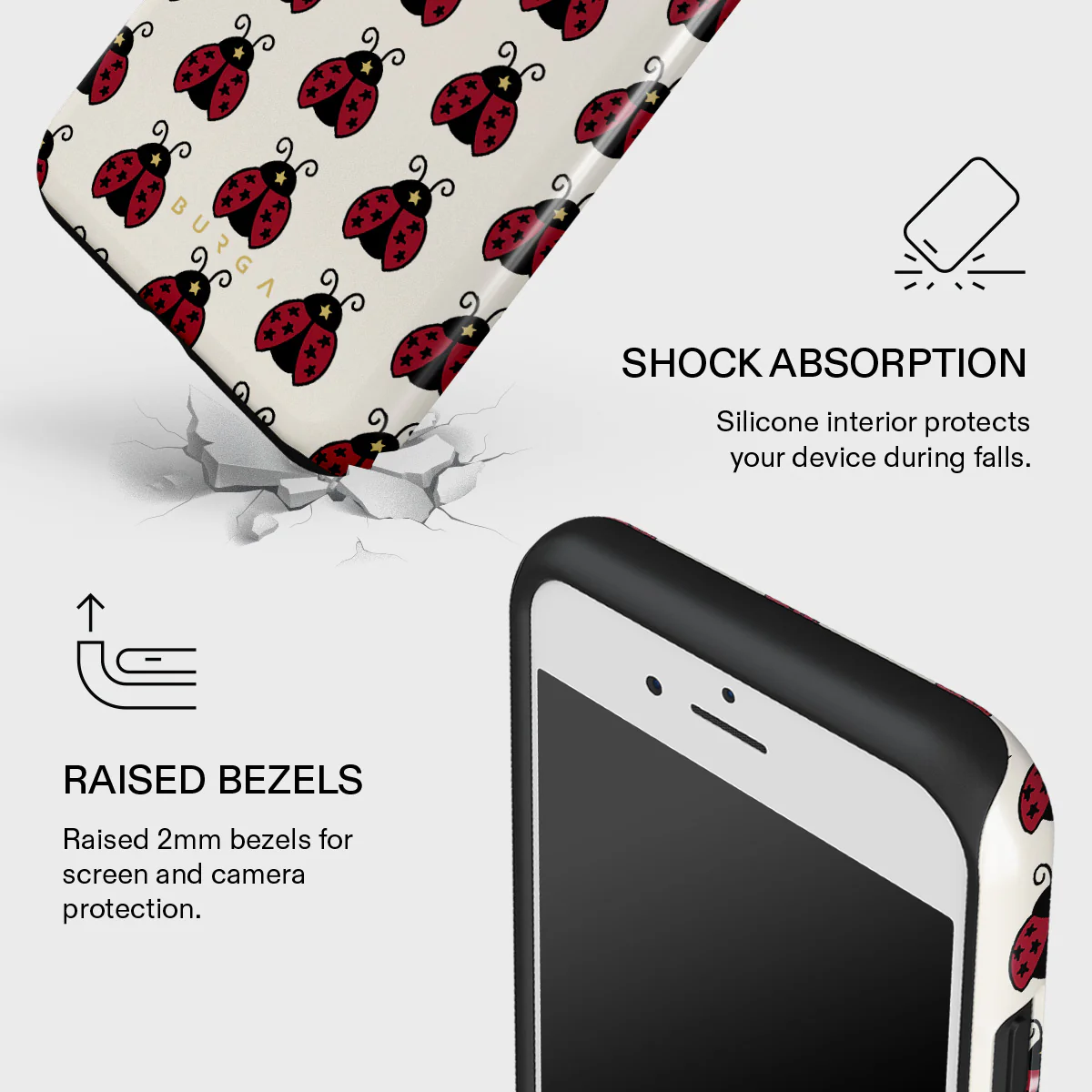Lady Luck - iPhone 7 / iPhone 8 Case - Image 4