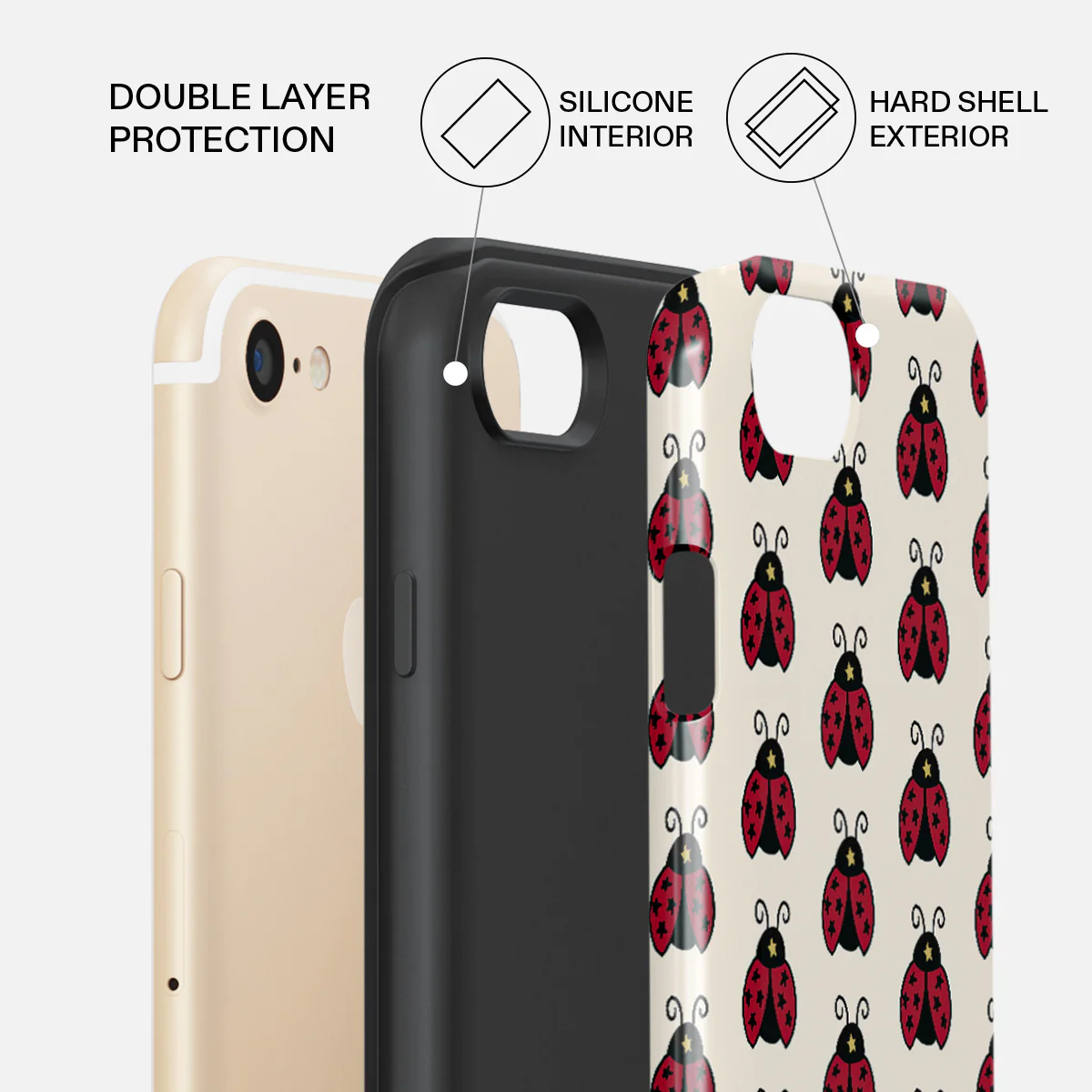 Lady Luck - iPhone SE (2020) Case - Image 2
