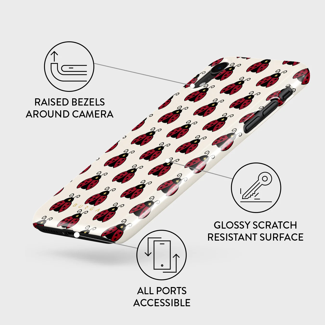 Lady Luck - iPhone XR Case - Image 3