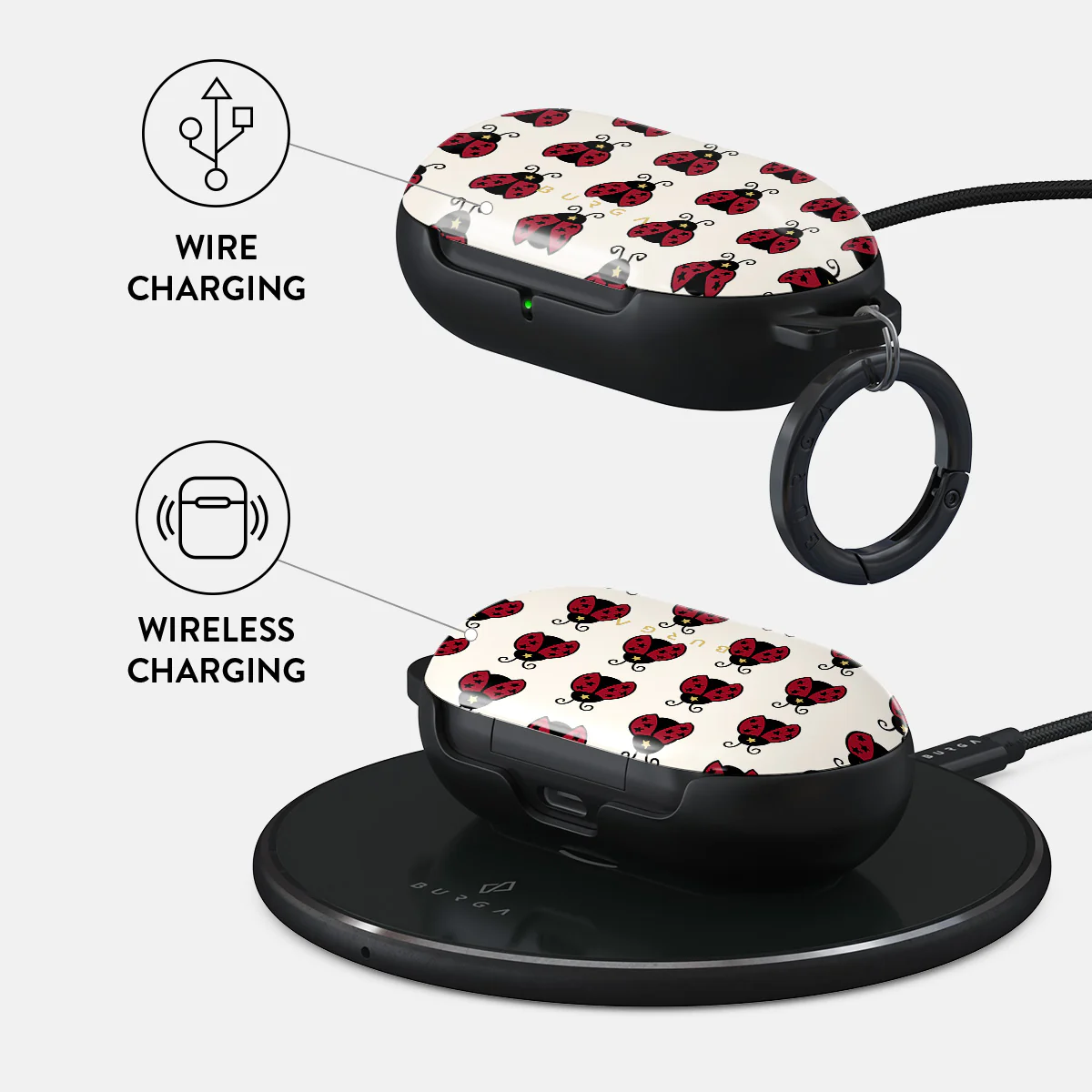 Lady Luck - Samsung Galaxy Buds Plus Case - Image 3