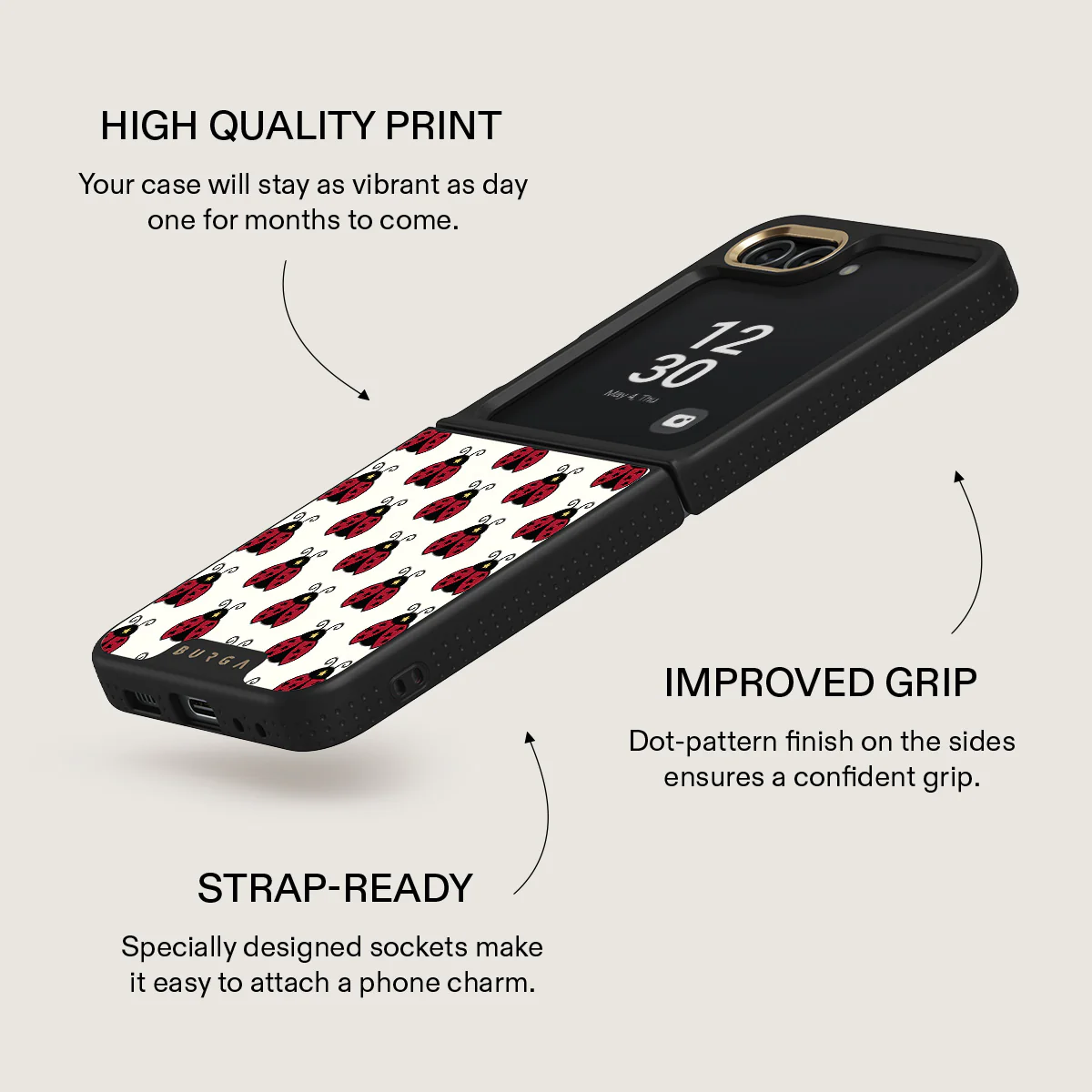 Lady Luck - Samsung Galaxy Z Flip 5 Case - Image 12