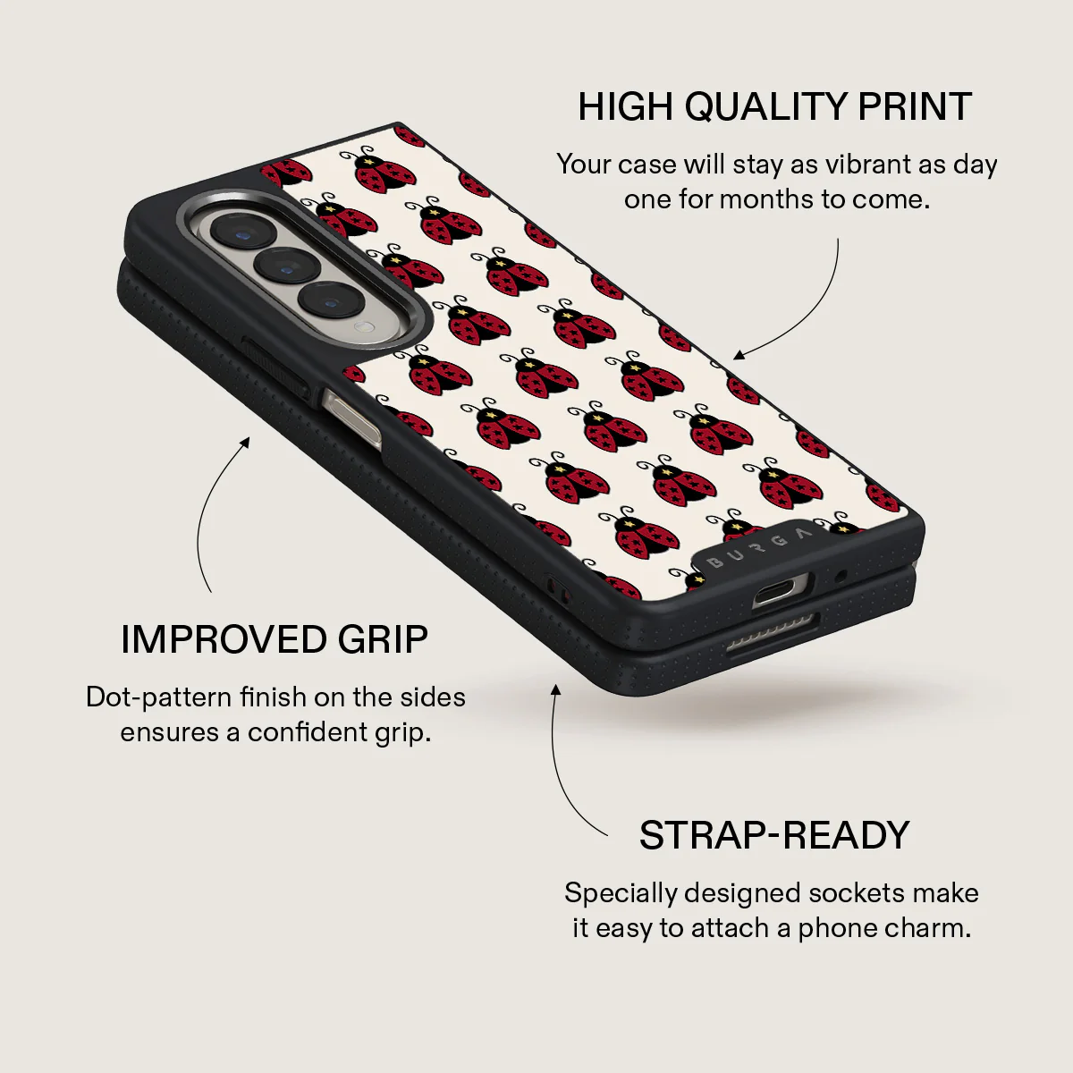 Lady Luck - Samsung Galaxy Z Fold 4 Case - Image 17