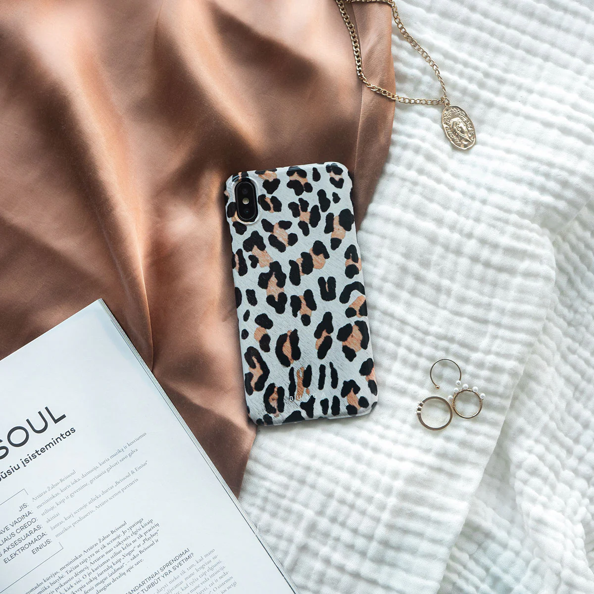 Baby Leo - Leopard Samsung Galaxy A57 5G Case - Image 6