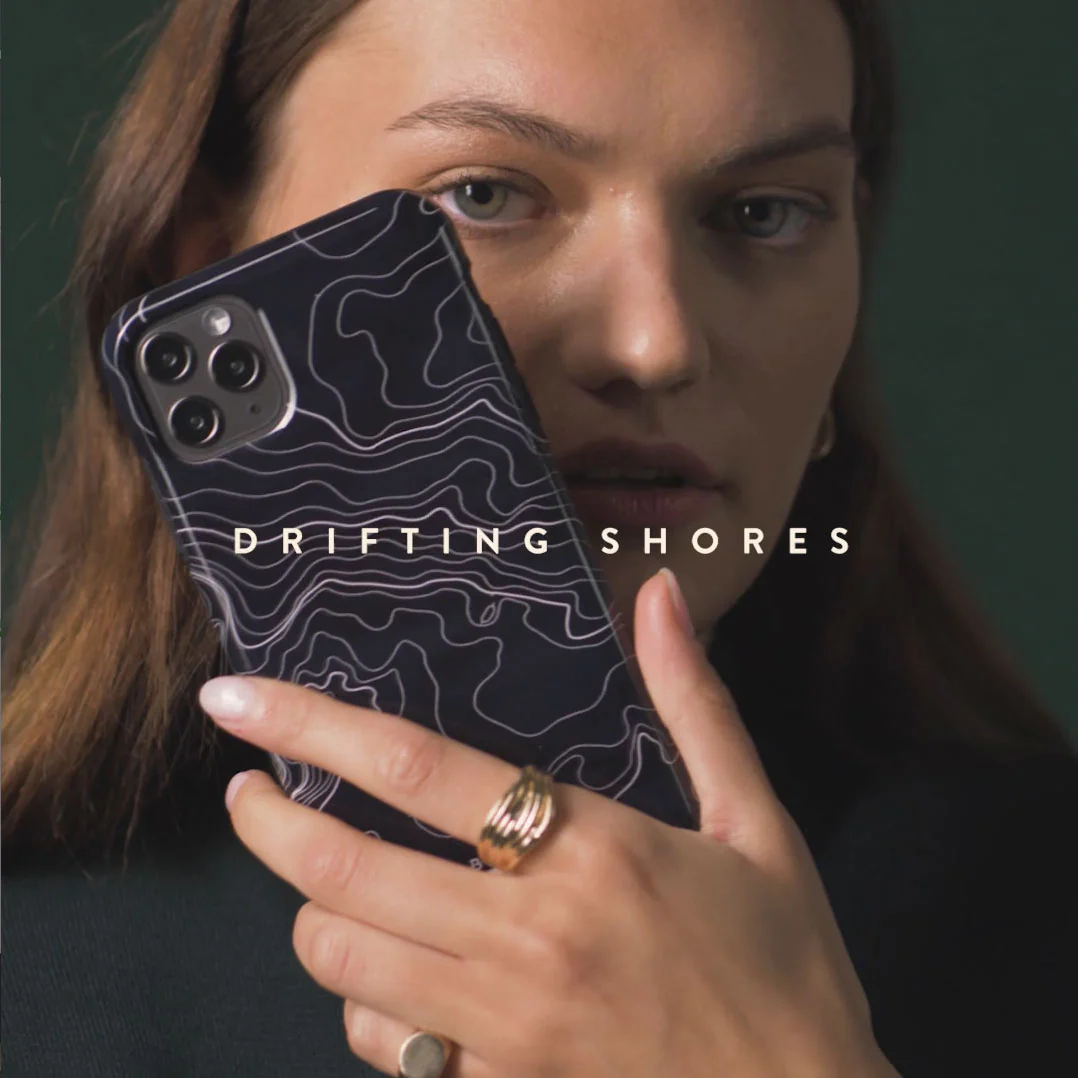 Drifting Shores - Line Art Samsung Galaxy A37 5G Case - Image 5