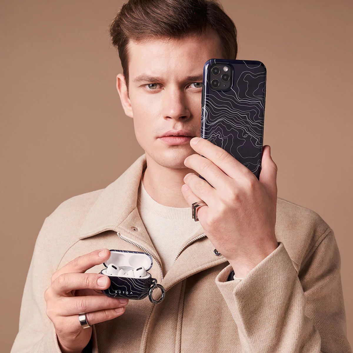 Drifting Shores - Line Art Xiaomi 15T Case - Image 8