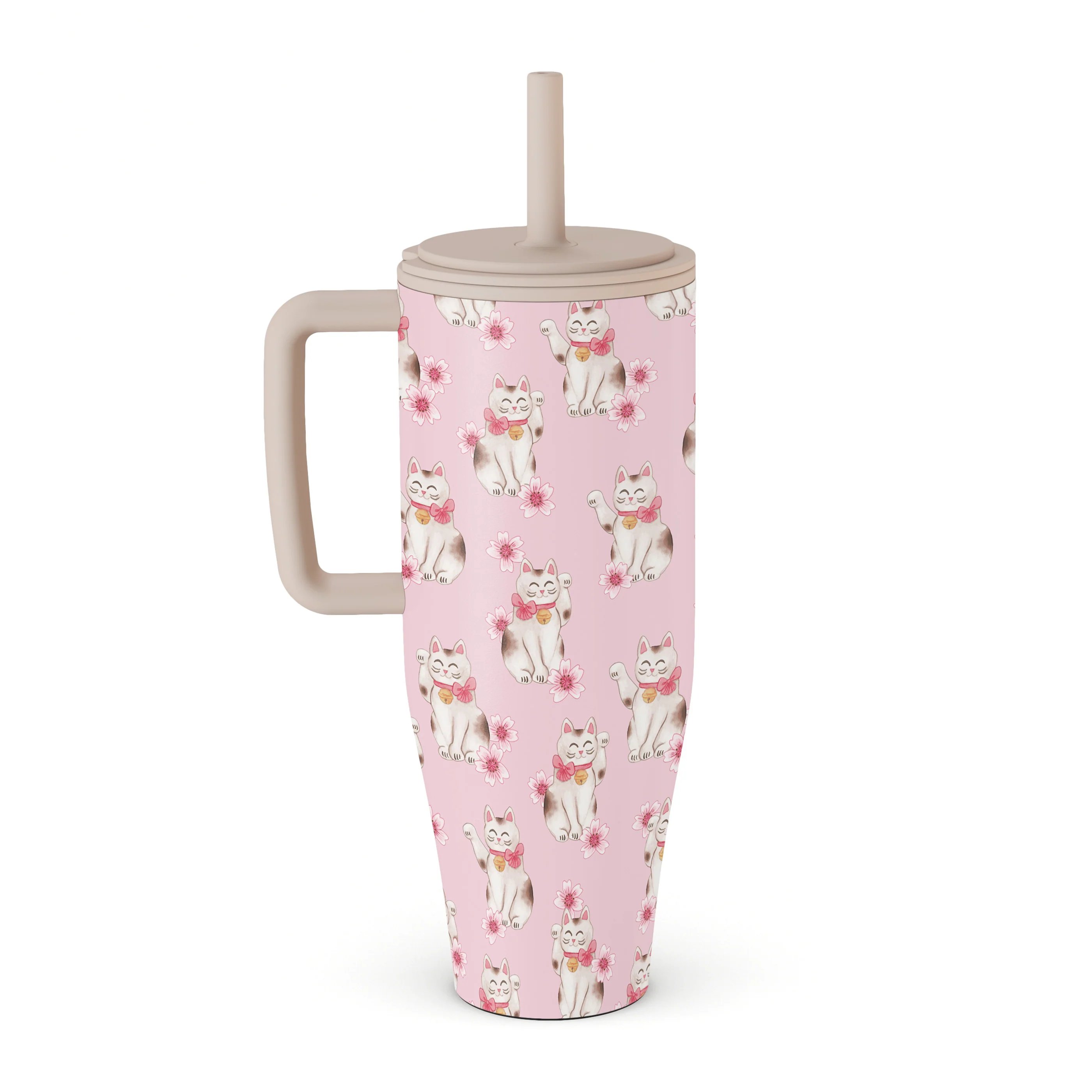 Maneki Neko - All Day Leakproof Tumbler
