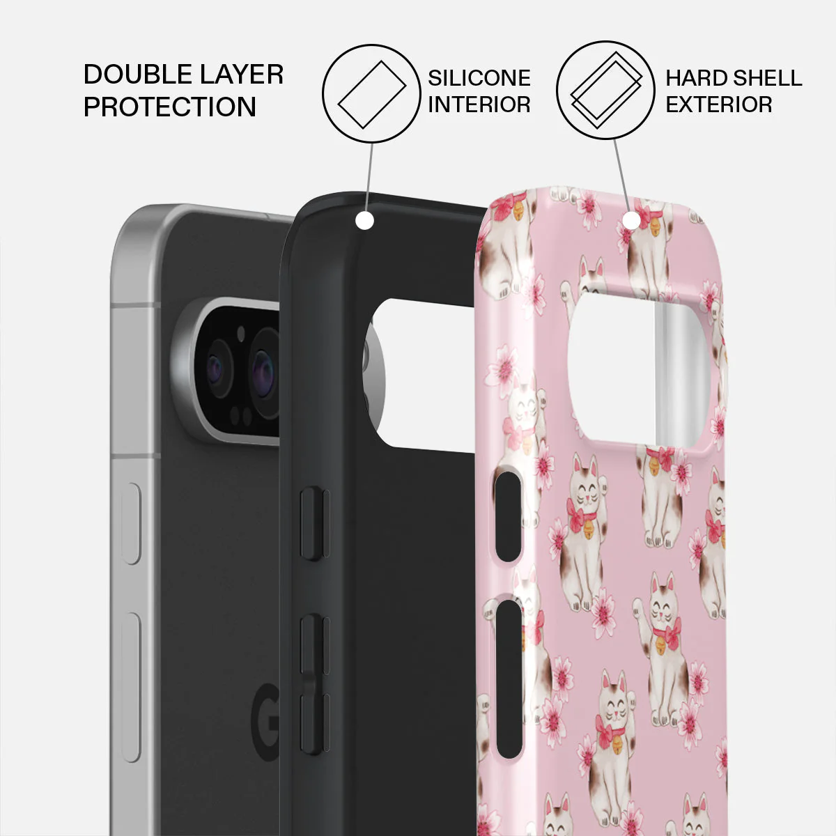 Maneki Neko - Google Pixel 9 Pro Case - Image 2