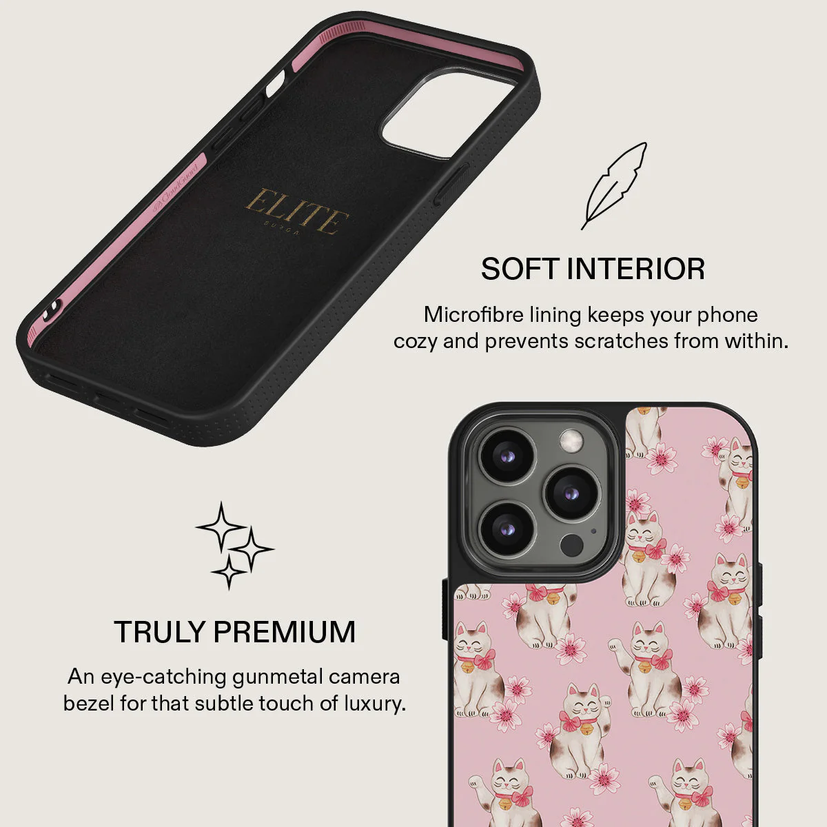 Maneki Neko - iPhone 14 Pro Case - Image 17