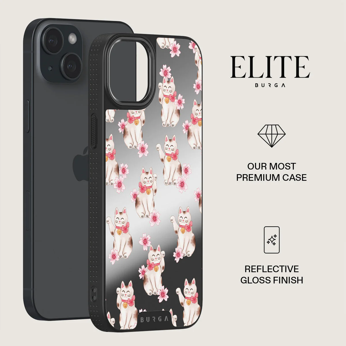 Maneki Neko - iPhone 15 Case - Image 35