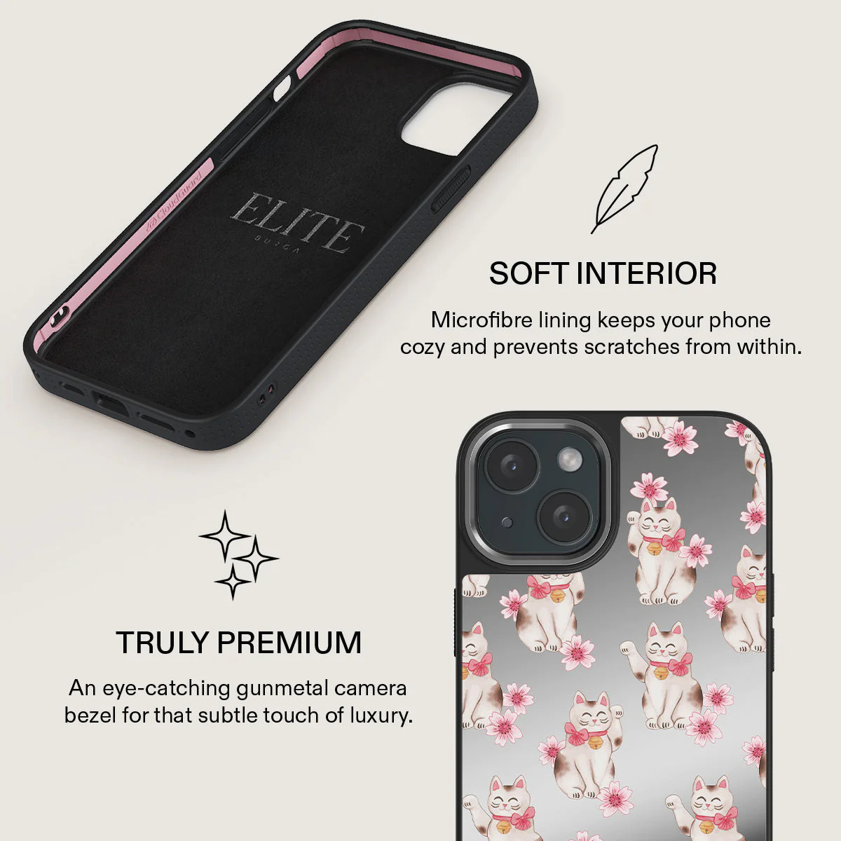 Maneki Neko - iPhone 15 Case - Image 40