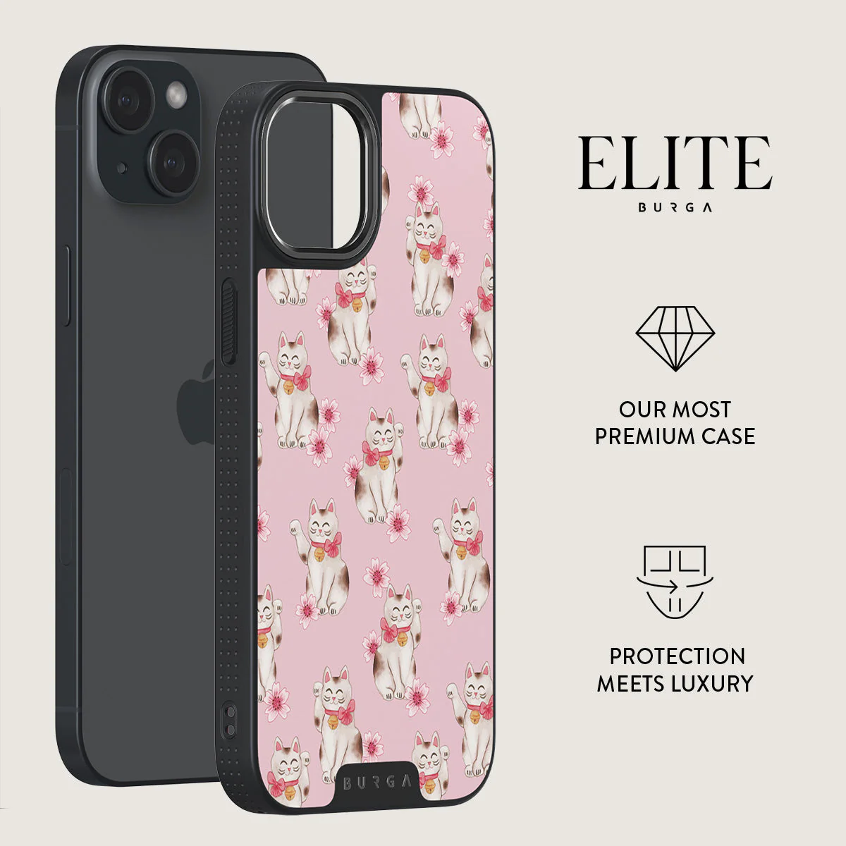 Maneki Neko - iPhone 15 Plus Case - Image 13