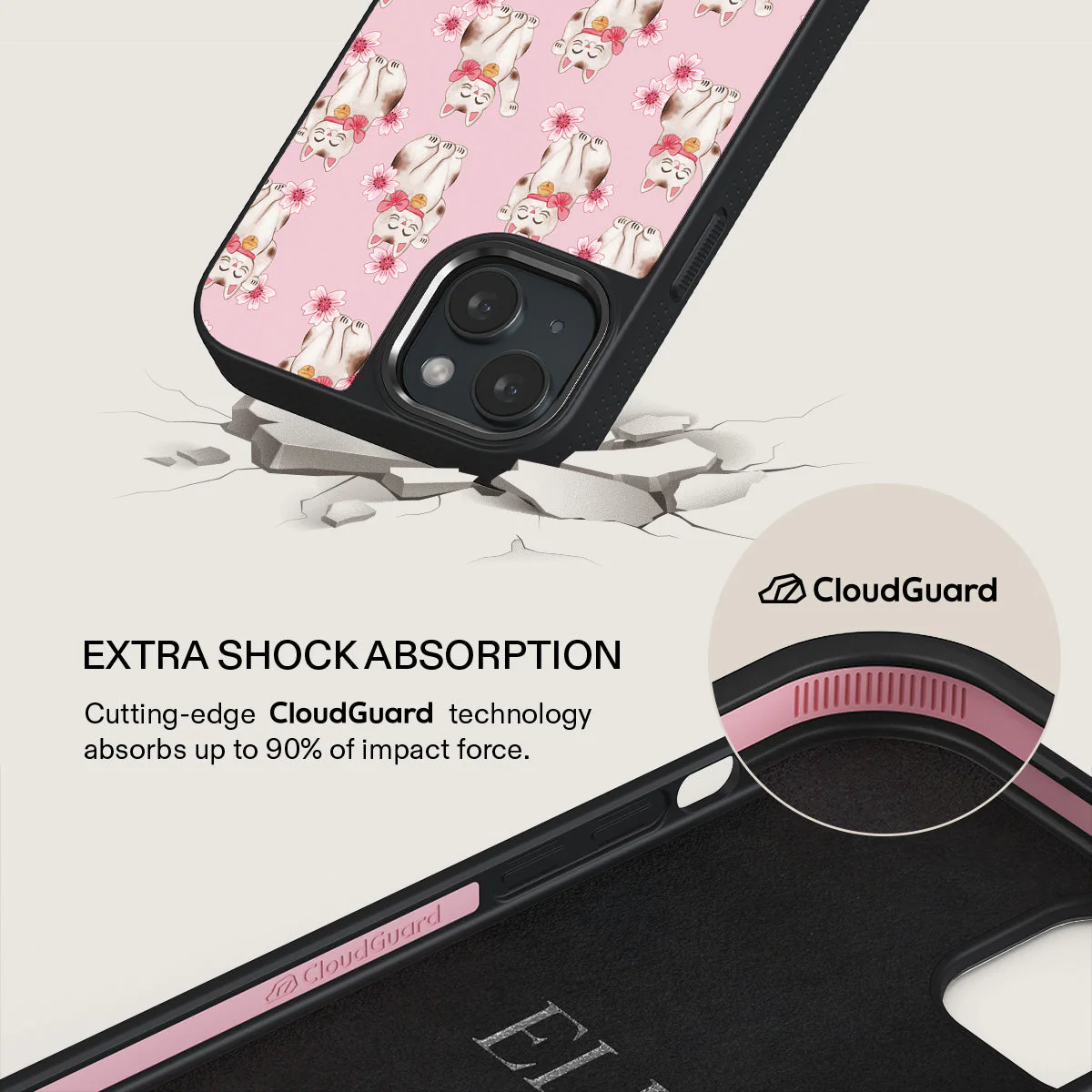 Maneki Neko - iPhone 15 Plus Case - Image 14