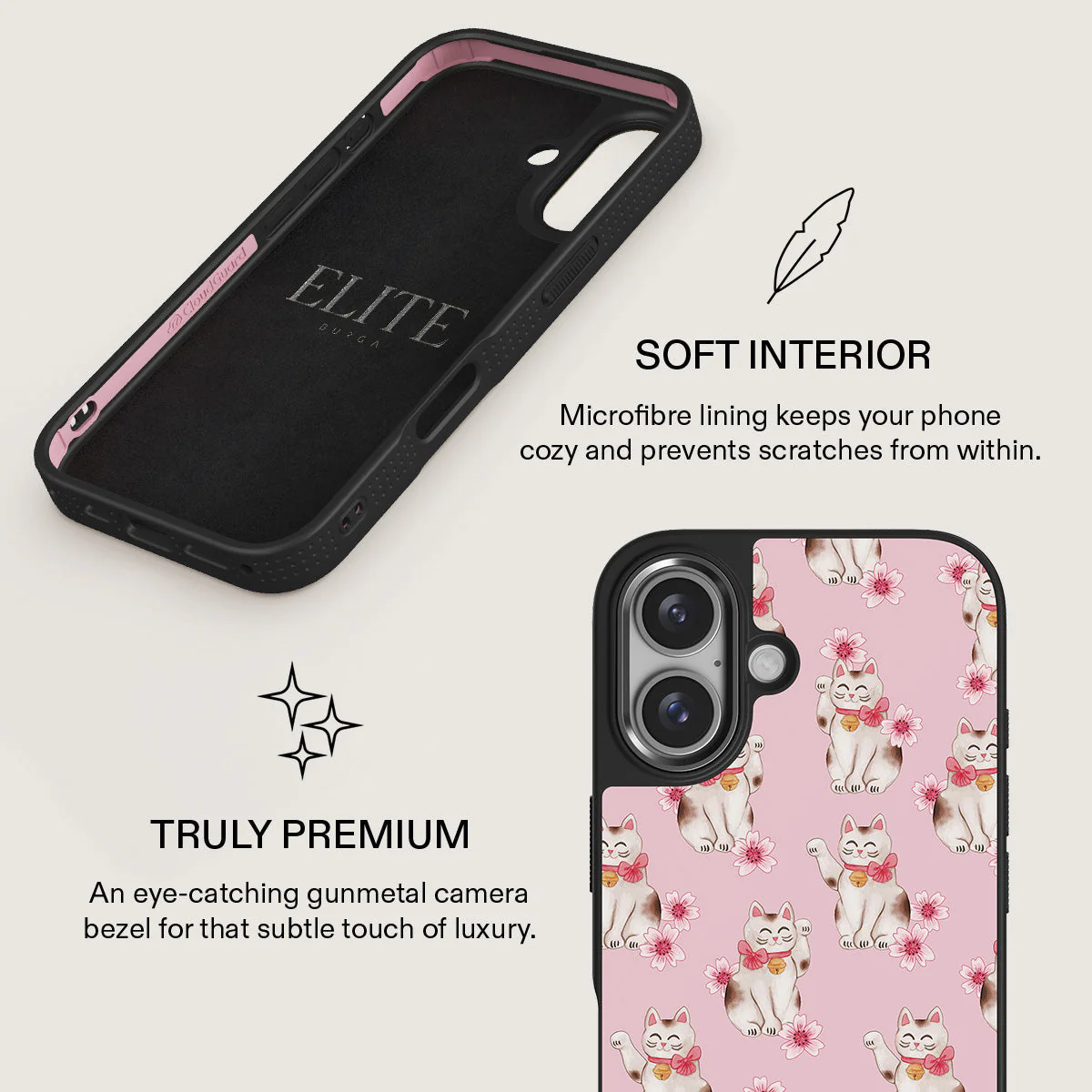Maneki Neko - iPhone 16 Plus Case - Image 18