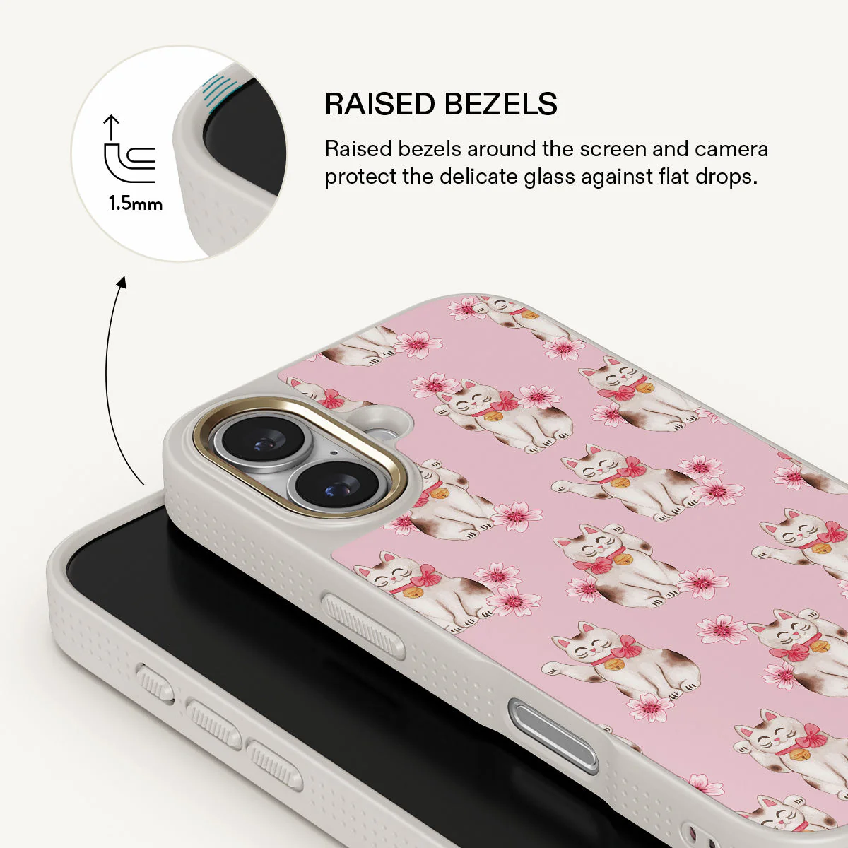 Maneki Neko - iPhone 16 Plus Case - Image 23