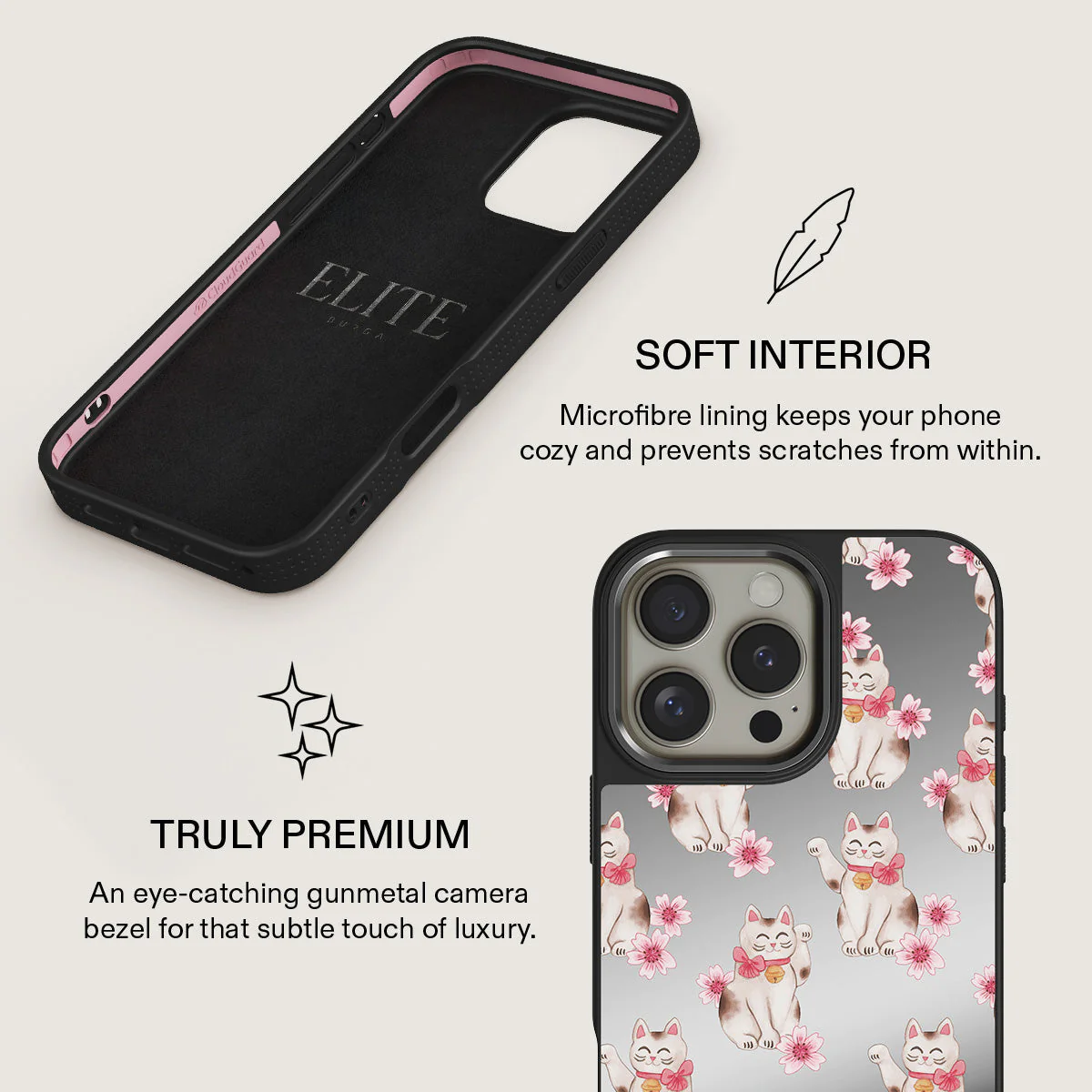 Maneki Neko - iPhone 16 Pro Case - Image 41