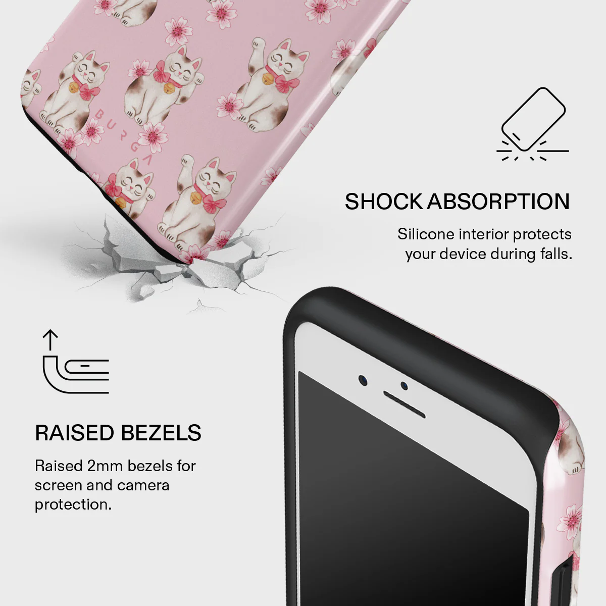 Maneki Neko - iPhone SE (2020) Case - Image 8