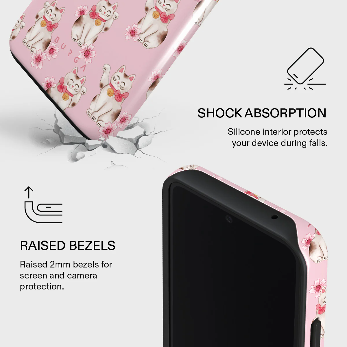 Maneki Neko - Samsung Galaxy A55 Case - Image 4
