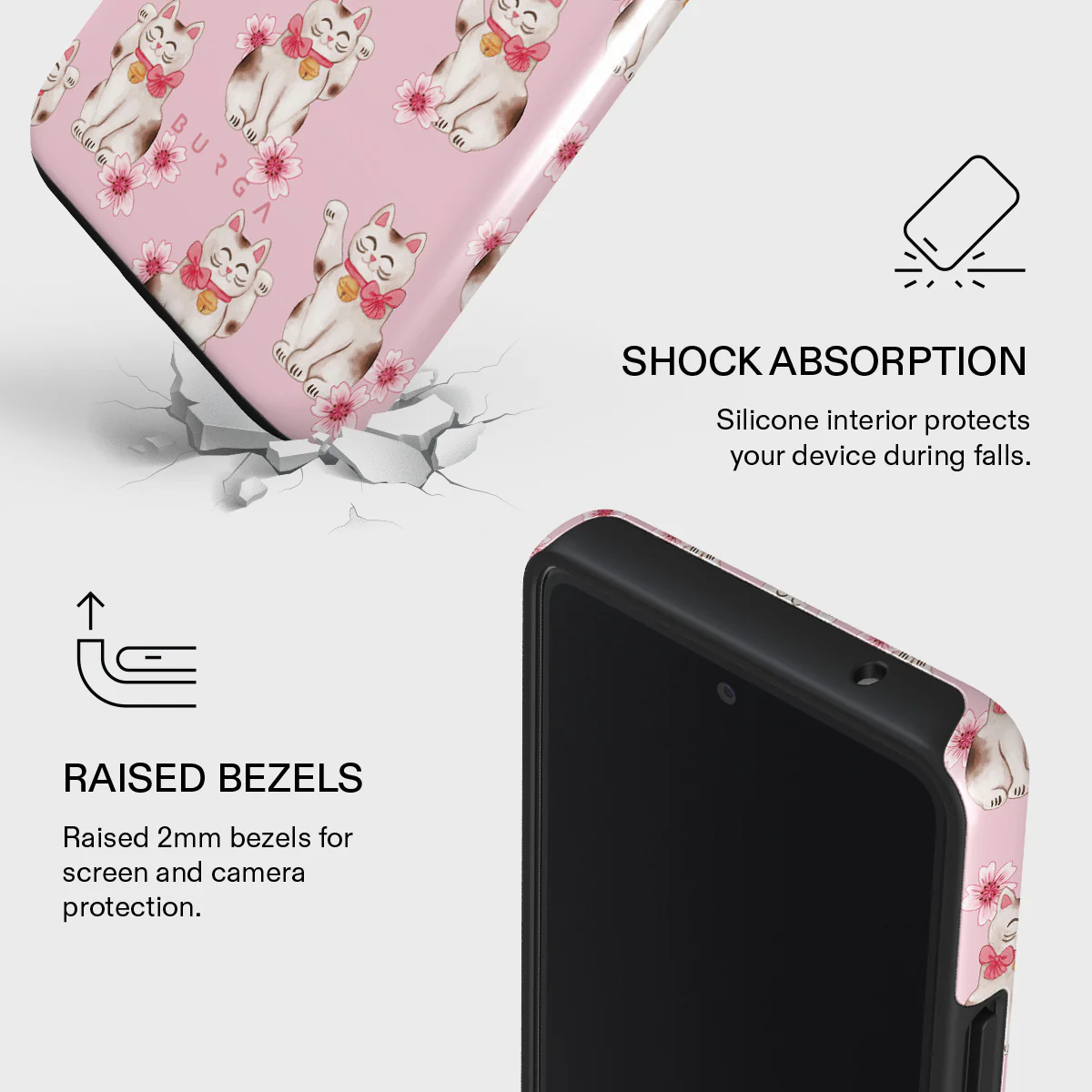 Maneki Neko - Samsung Galaxy A73 Case - Image 4