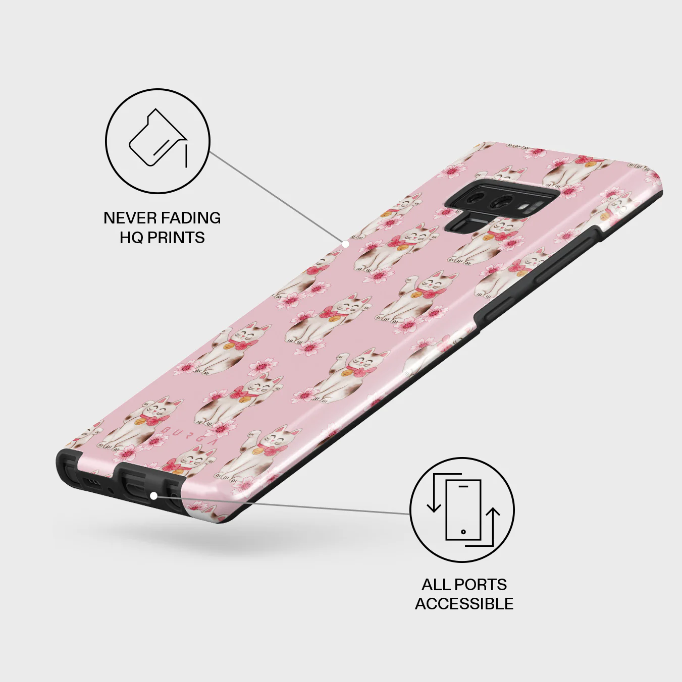 Maneki Neko - Samsung Galaxy Note 9 Case - Image 7