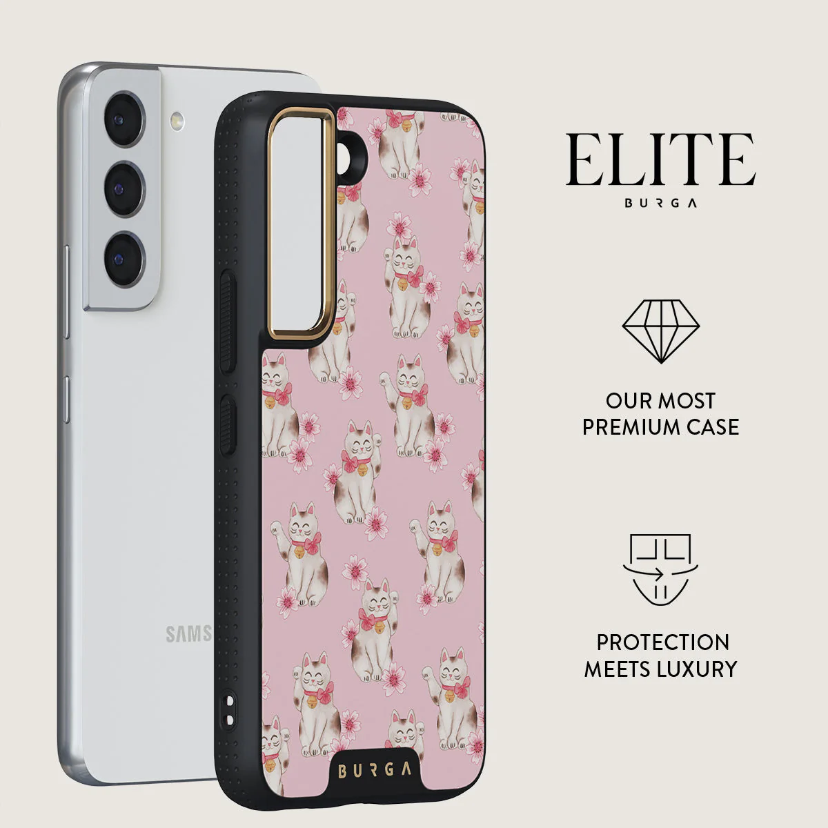 Maneki Neko - Samsung Galaxy S22 Plus Case - Image 6