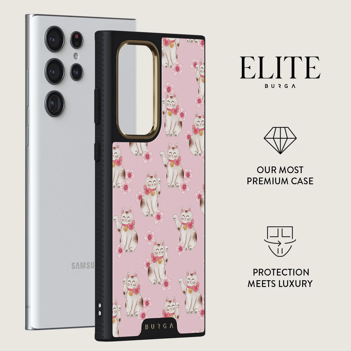 Maneki Neko - Samsung Galaxy S22 Ultra Case - Image 6