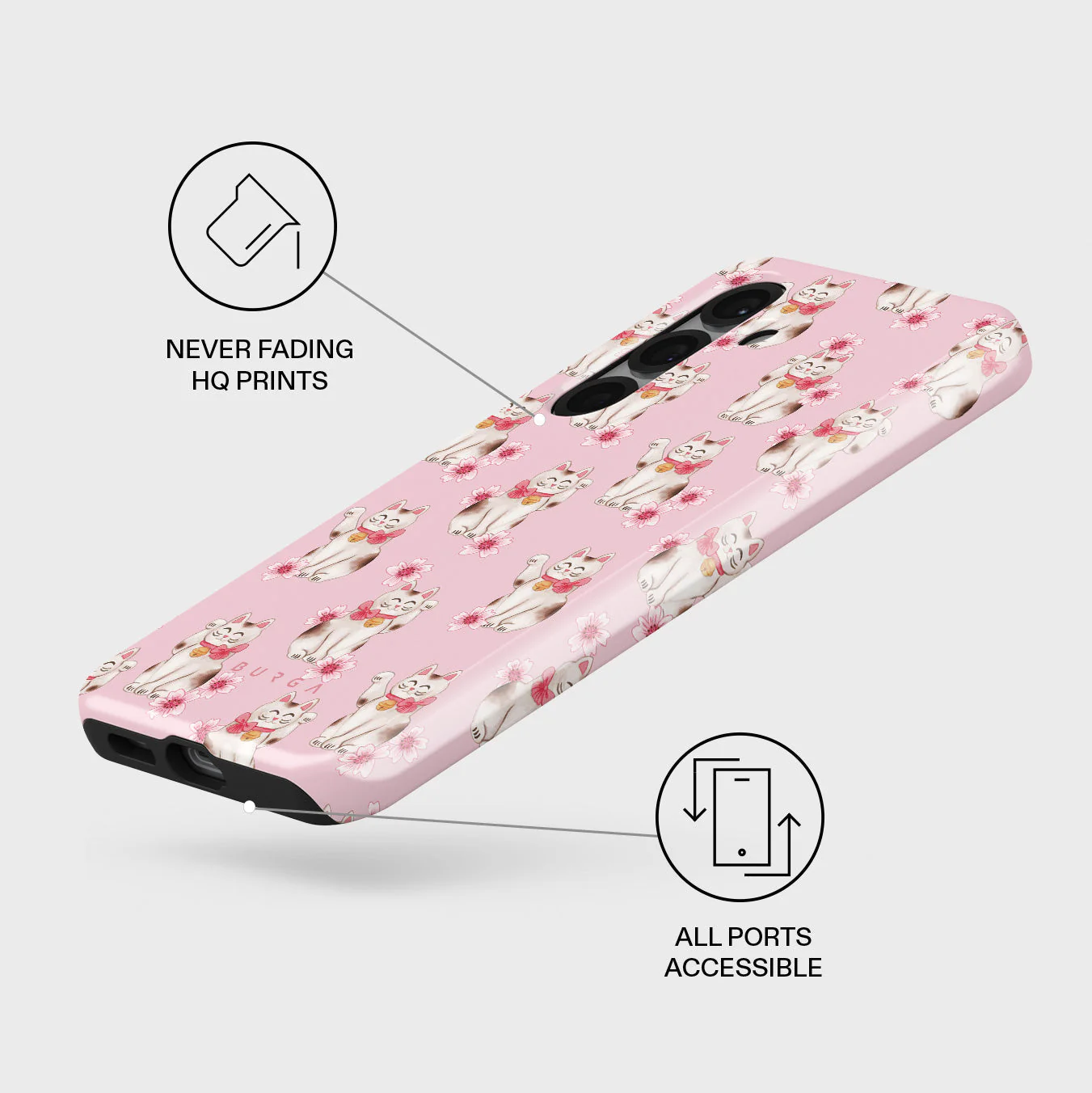 Maneki Neko - Samsung Galaxy S25 Plus Case - Image 3