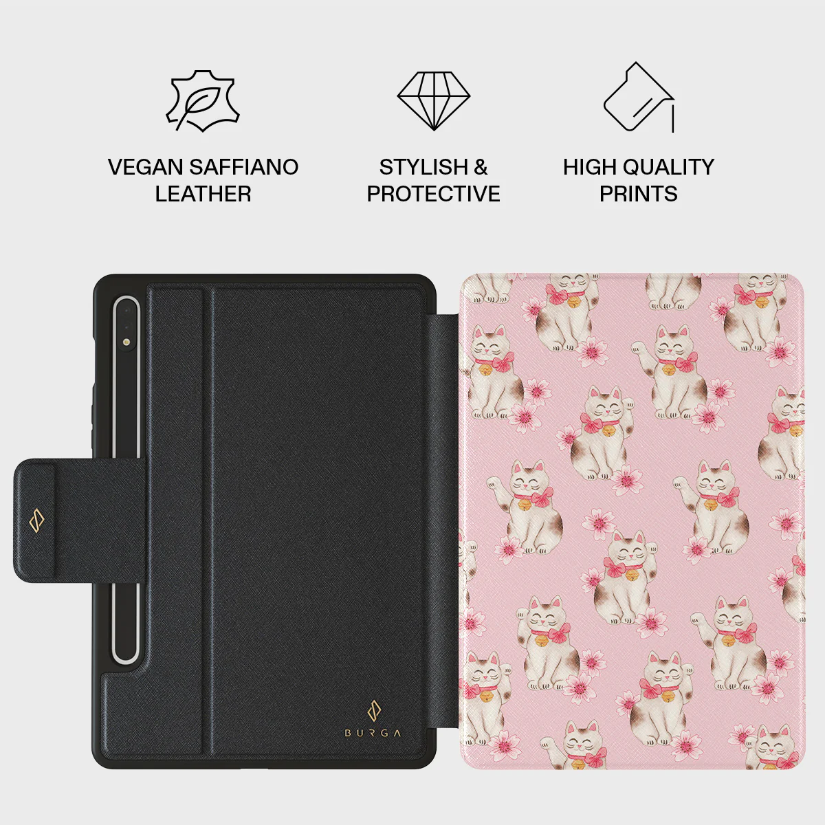 Maneki Neko - Samsung Galaxy Tab S8+/S7+/S7 FE Case - Image 2