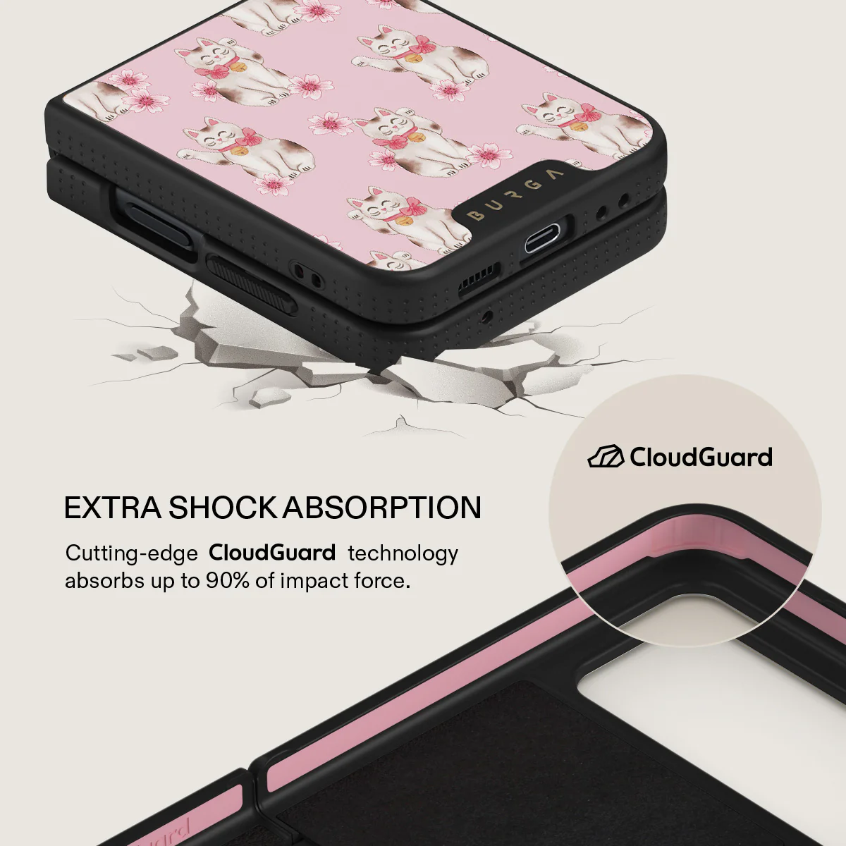 Maneki Neko - Samsung Galaxy Z Flip 4 Case - Image 16