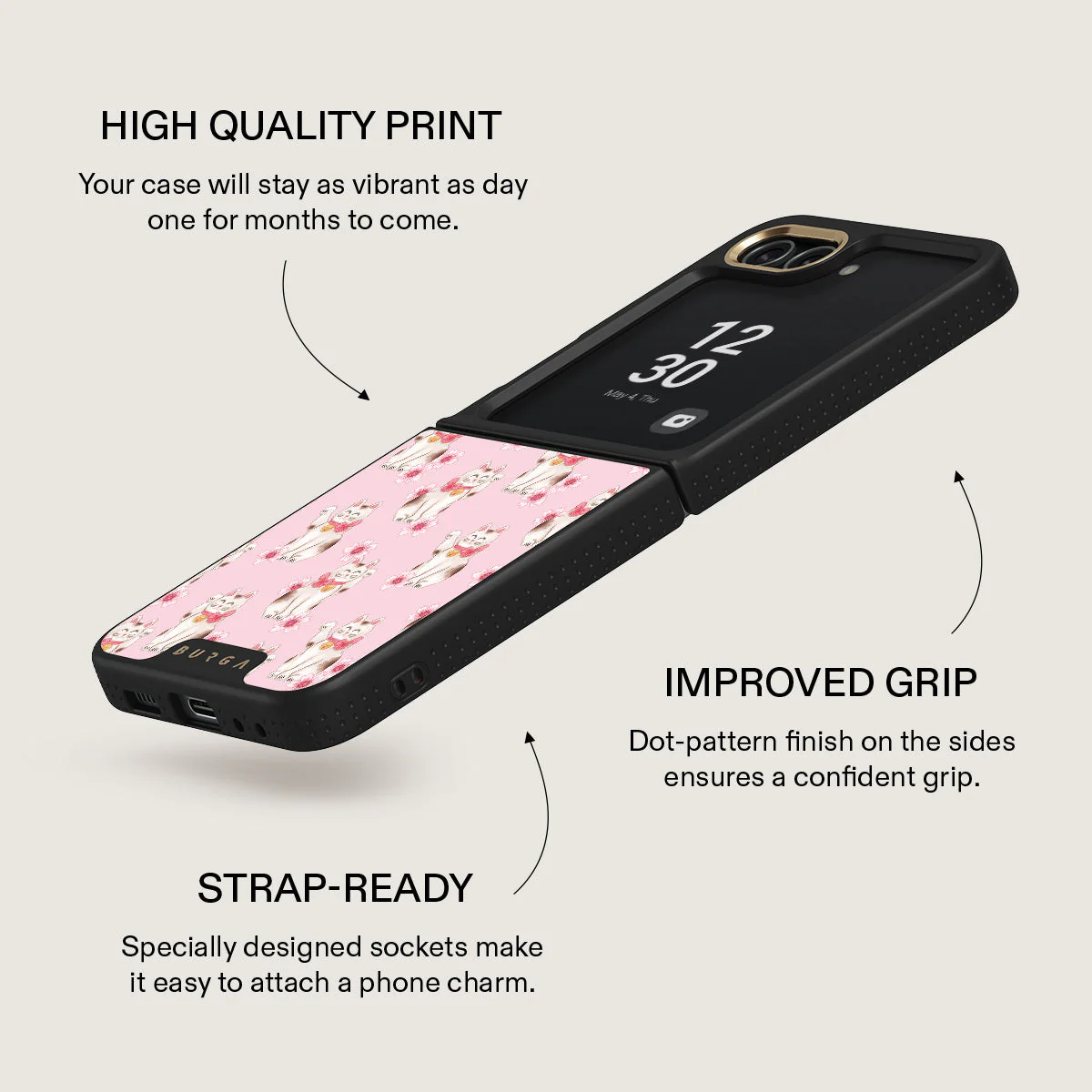 Maneki Neko - Samsung Galaxy Z Flip 5 Case - Image 12