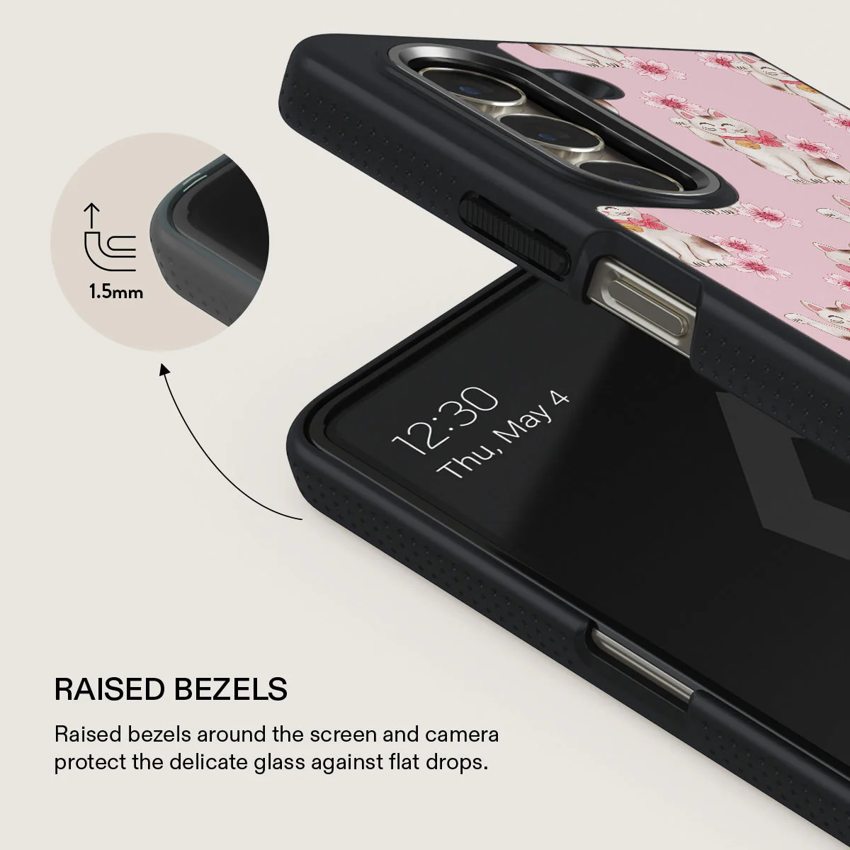 Maneki Neko - Samsung Galaxy Z Fold 5 Case - Image 11