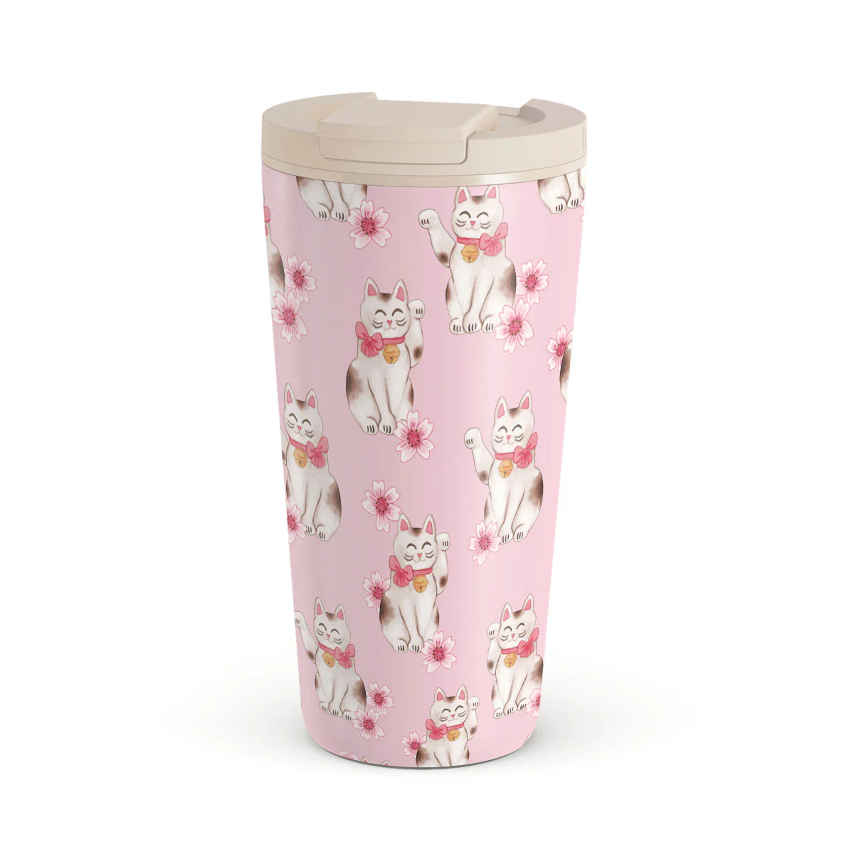Maneki Neko - Travel Mug
