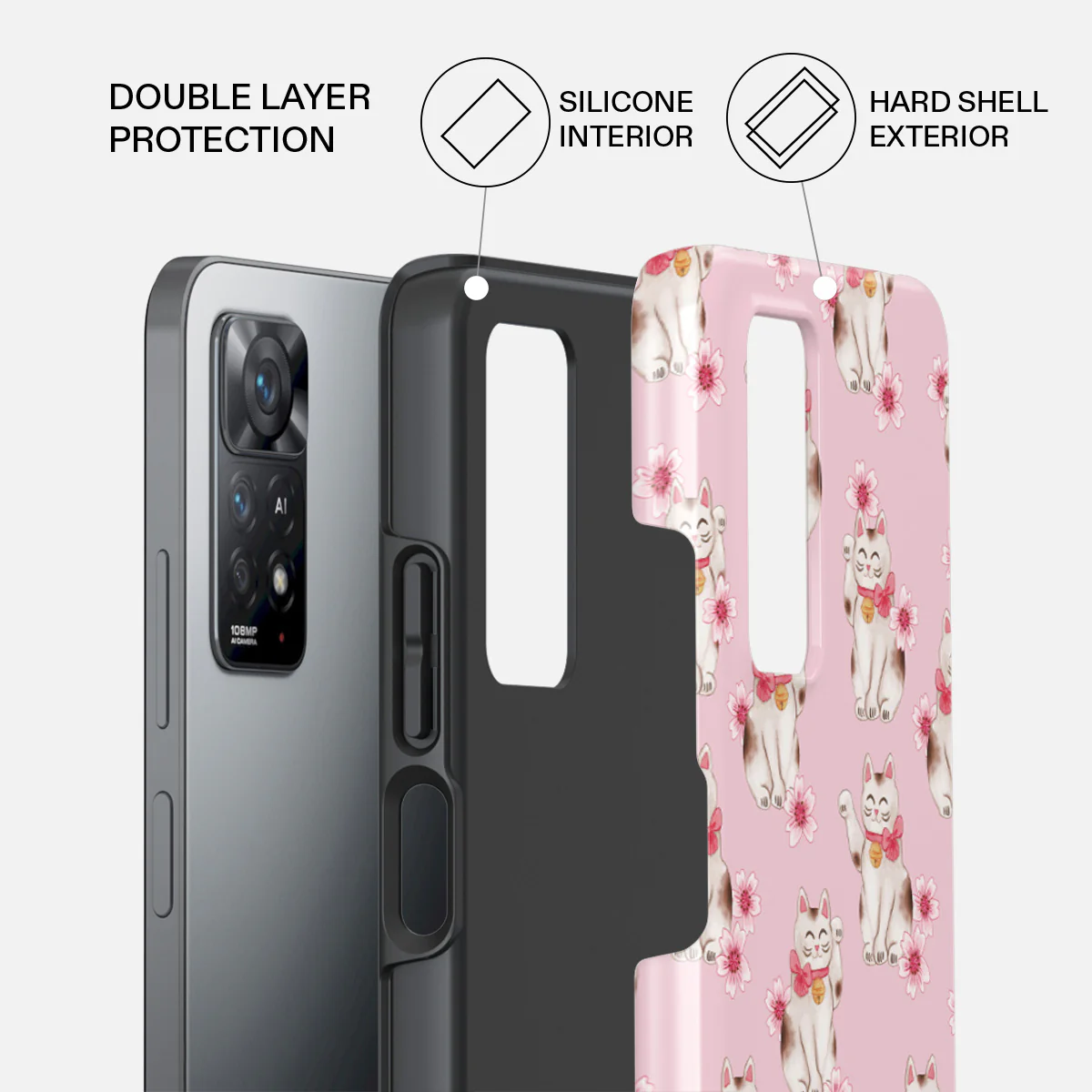 Maneki Neko - Xiaomi Redmi Note 11 Pro+ Case - Image 2