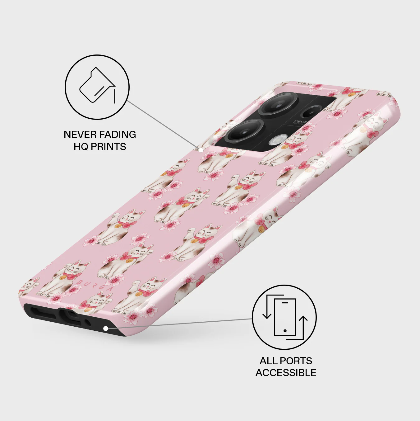 Maneki Neko - Xiaomi Redmi Note 13 5G Case - Image 3