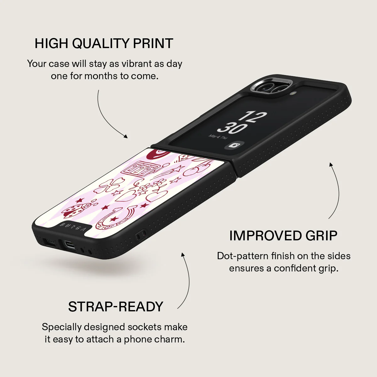Manifesting - Samsung Galaxy Z Flip 5 Case - Image 19