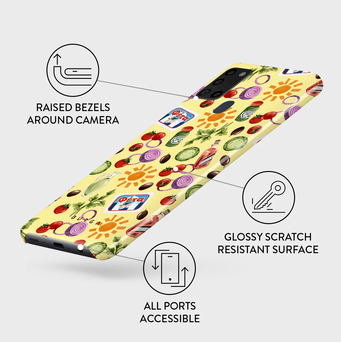 Meraki - Samsung Galaxy A21s 4G Case - Image 3