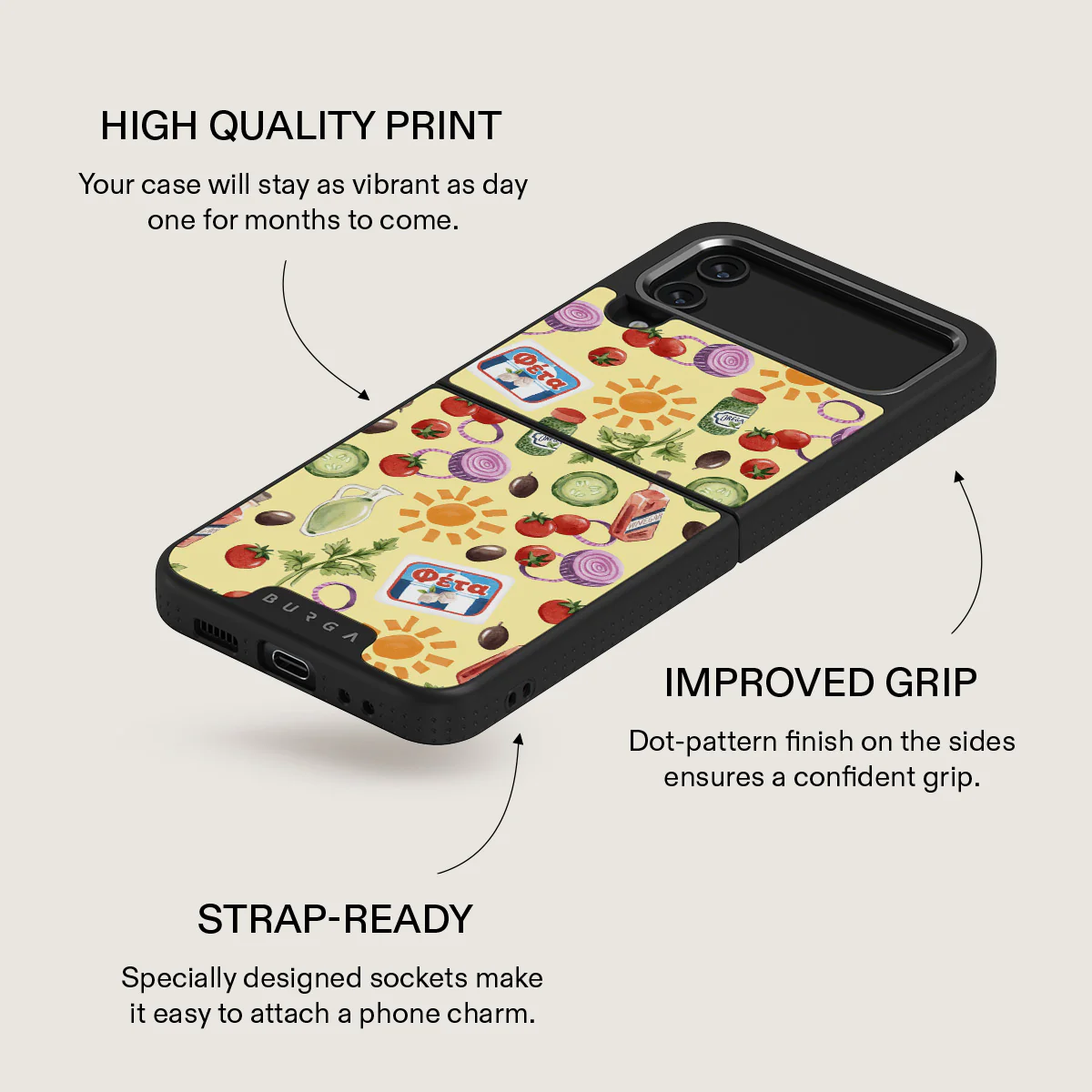Meraki - Samsung Galaxy Z Flip 4 Case - Image 24