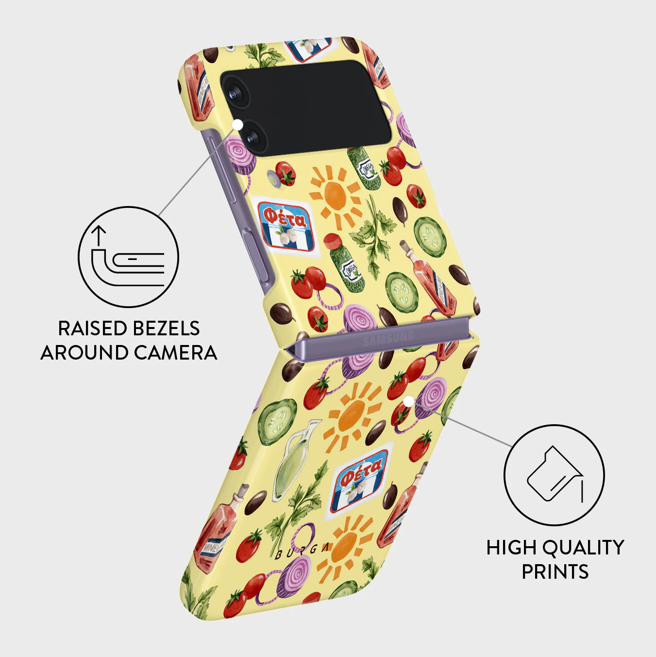 Meraki - Samsung Galaxy Z Flip 4 Case - Image 3