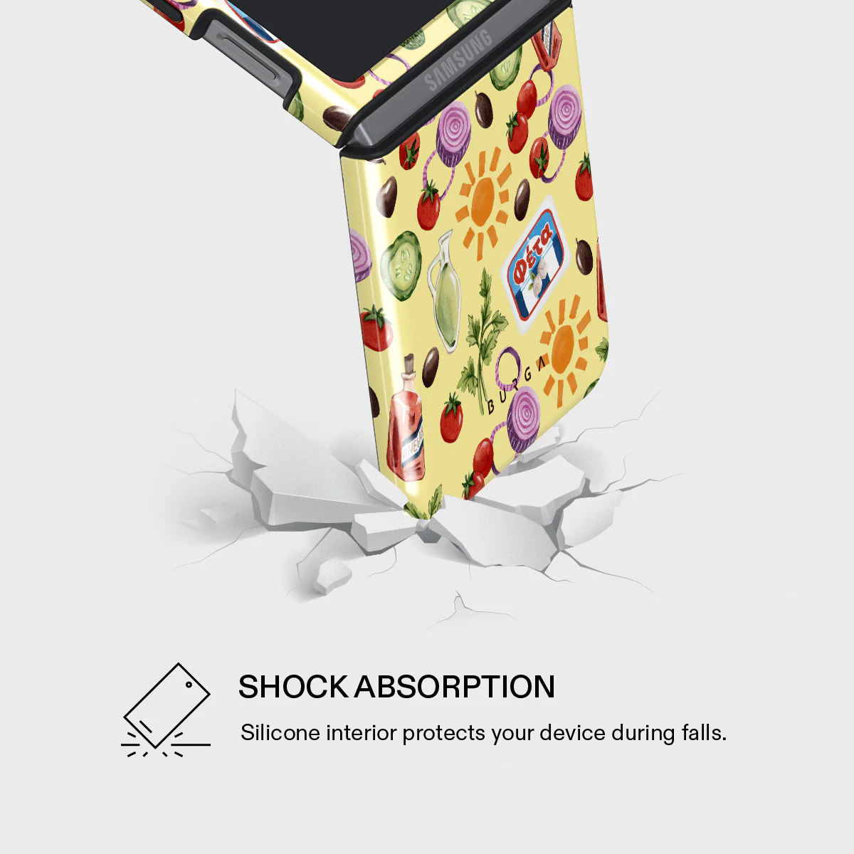 Meraki - Samsung Galaxy Z Flip 5 Case - Image 4